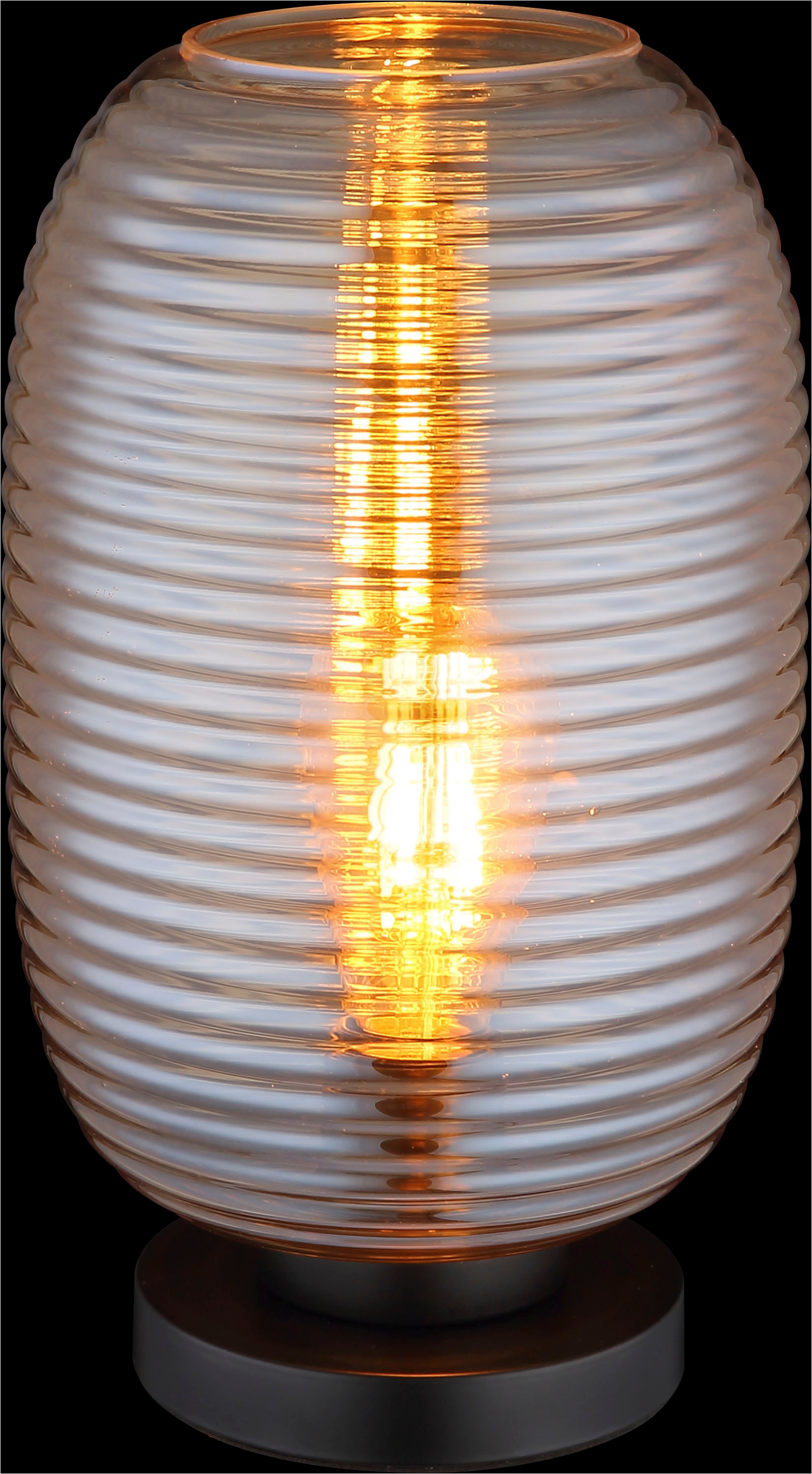 GLOBO LIGHTING Tischleuchte »JEFREY« E27 1 Stk. Tischlampe Nachttischlampe Deko-Tischleuchte Schlafzimmer