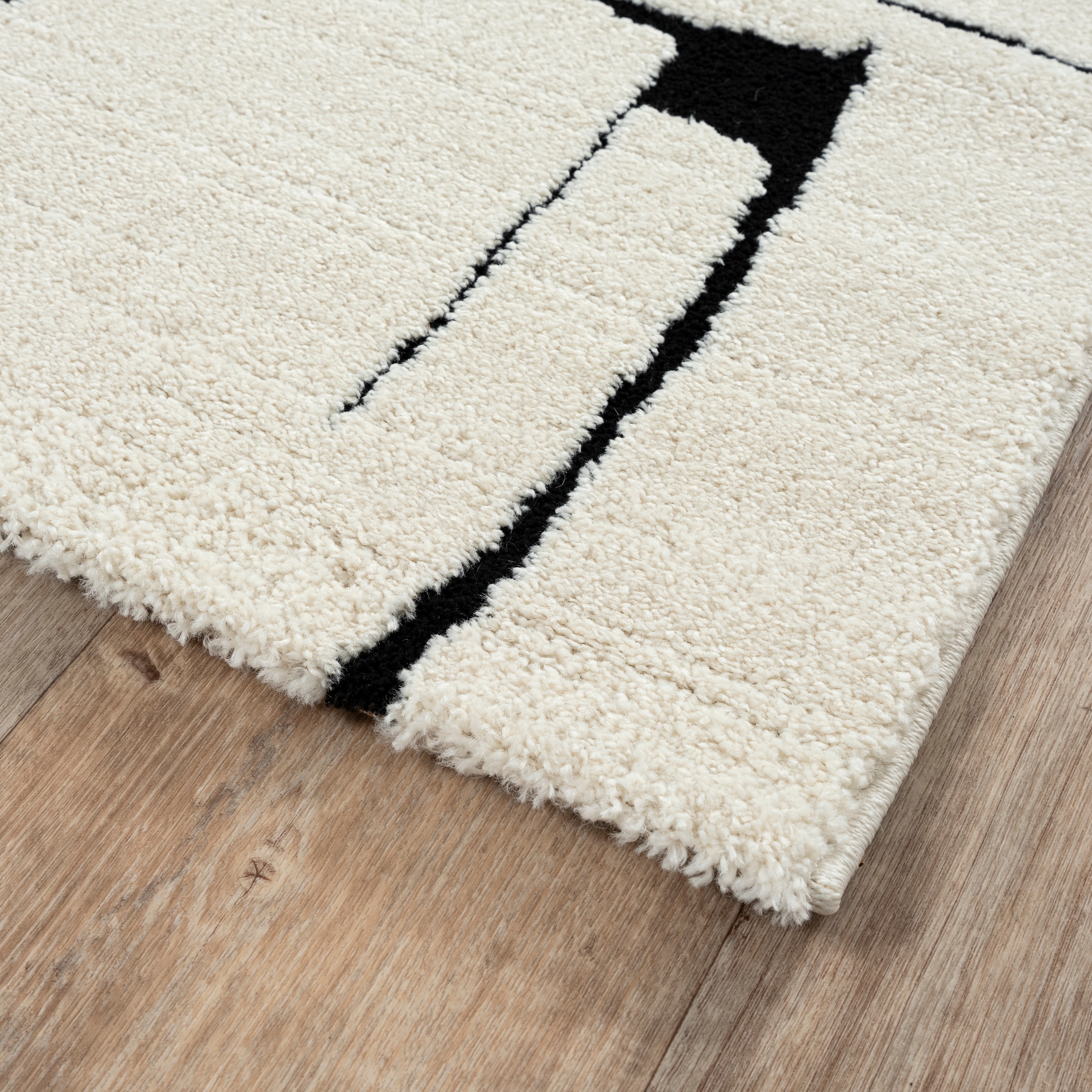 merinos Teppich »Elio 4«, rechteckig, 16 mm Höhe, moderner Kurzflor Teppich mit Hoch-Tief-Effekt, 3D Effekt
