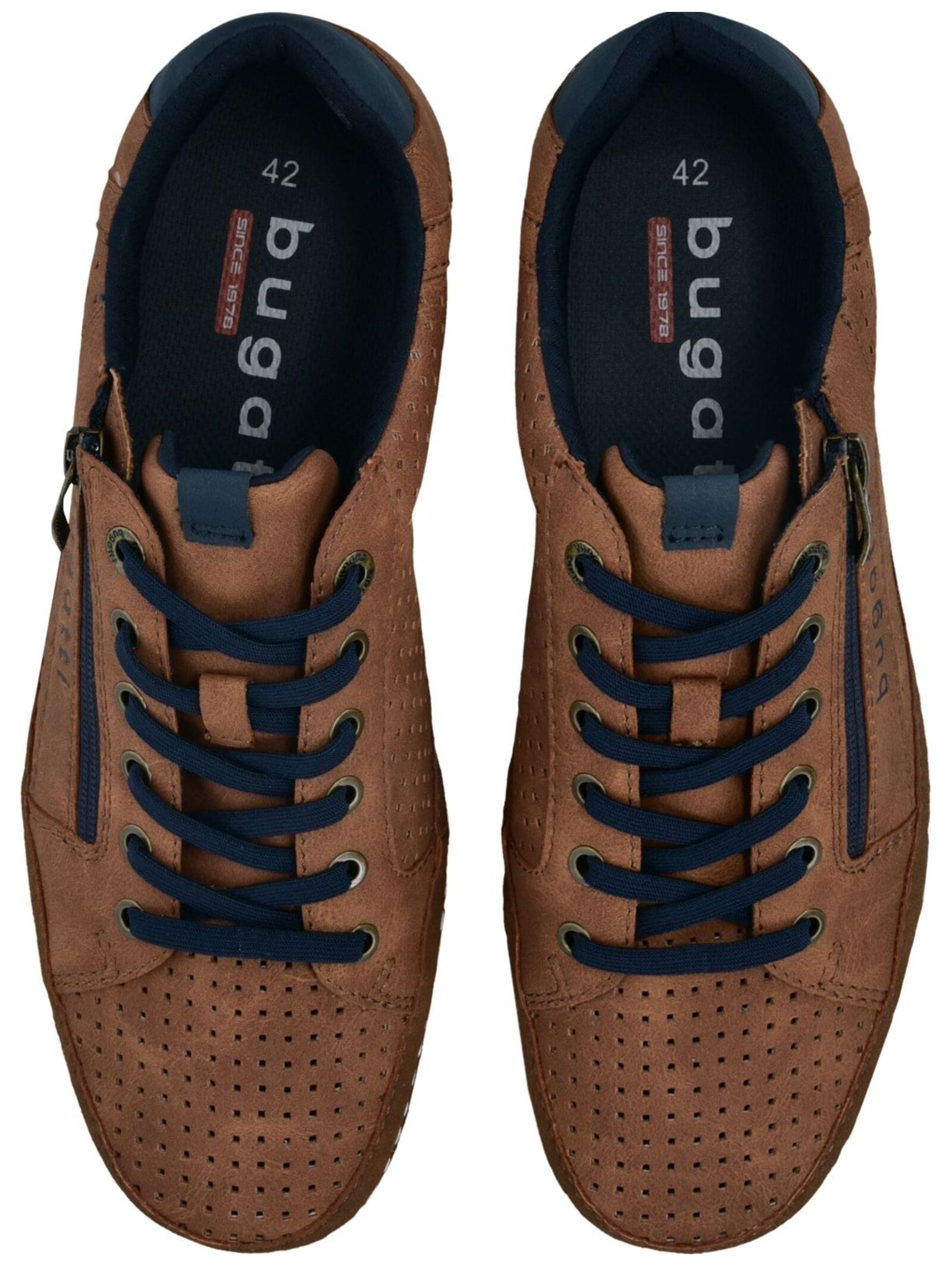 bugatti Schnürschuh »bugatti Halbschuhe Lederimitat«