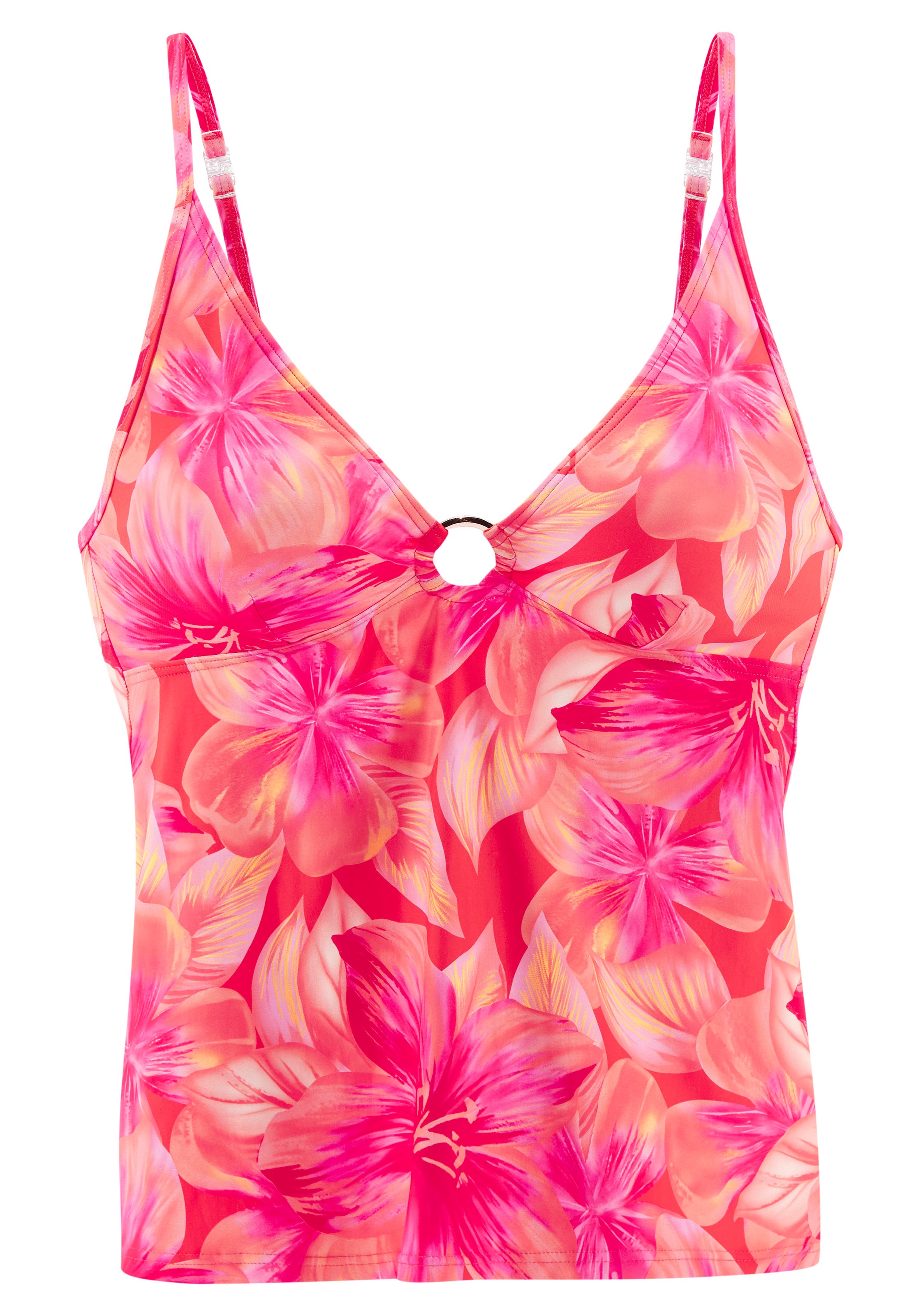 s.Oliver Tankini-Top "Jayce", mit hübschem Zierring günstig online kaufen