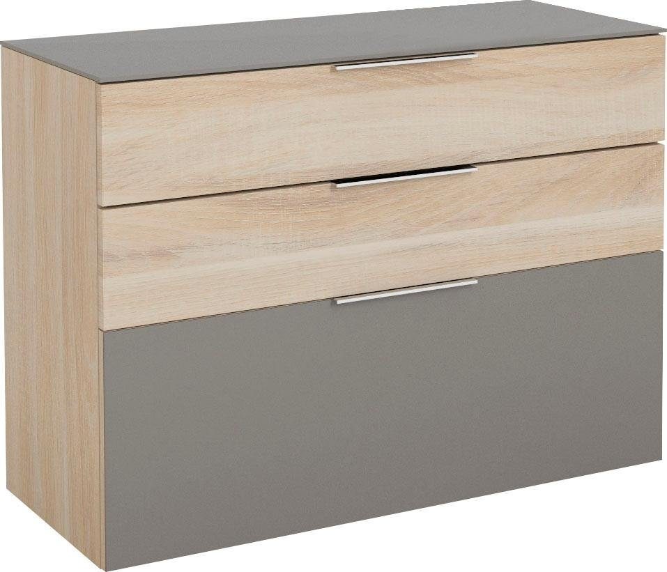 Maja Möbel Hängeschuhschrank »Shino«, Oberplatte in ESG-Sicherheitsglas, Schubladen... kaufen