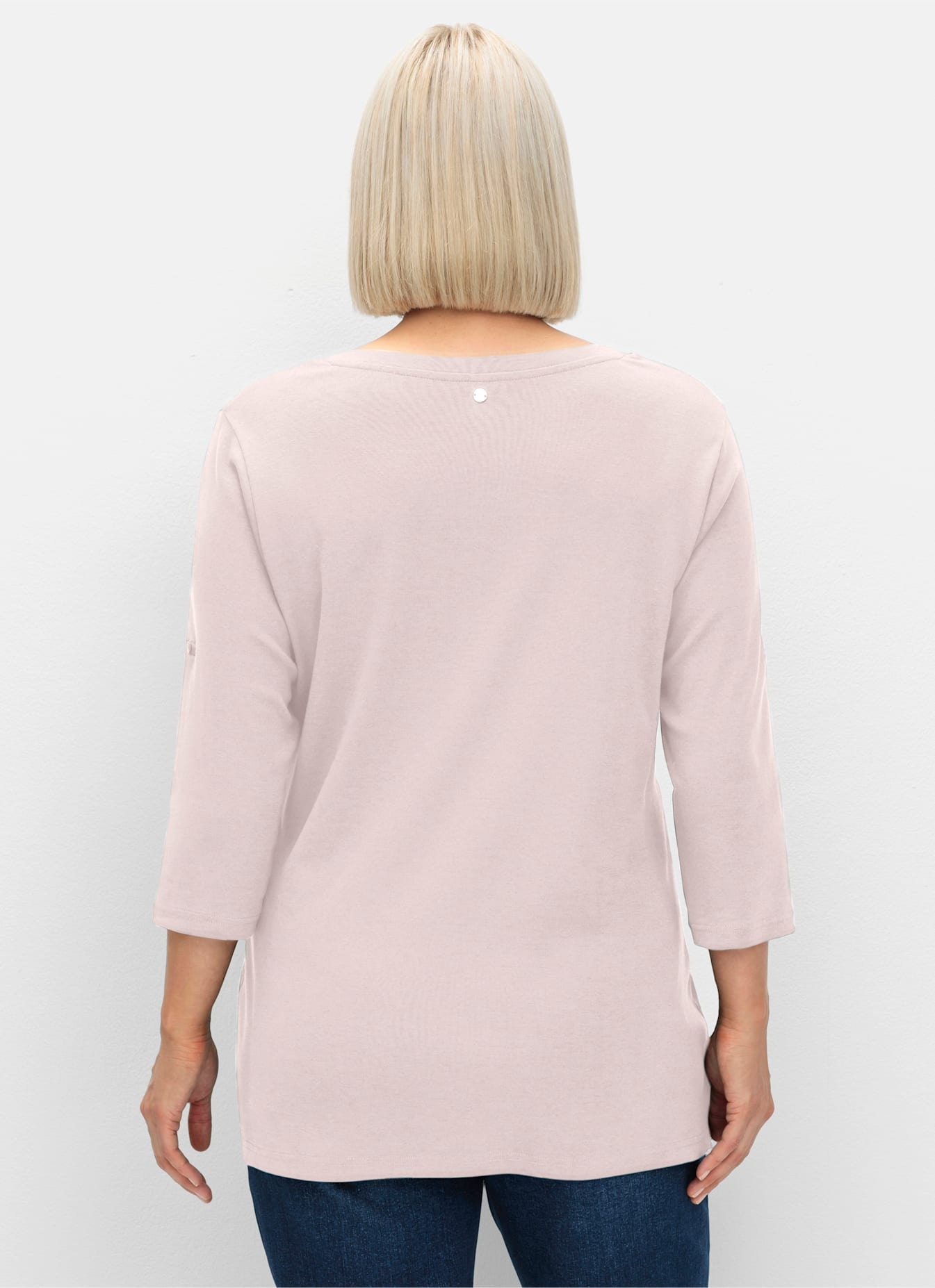 Sheego 3/4-Arm-Shirt "3/4-Arm-Shirt" 1 tlg. günstig online kaufen