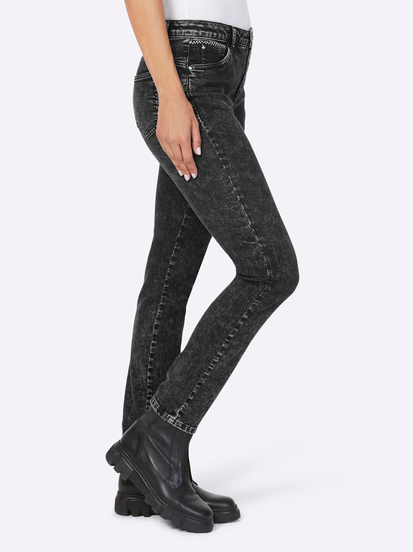 heine Bequeme Jeans, (1 tlg.)