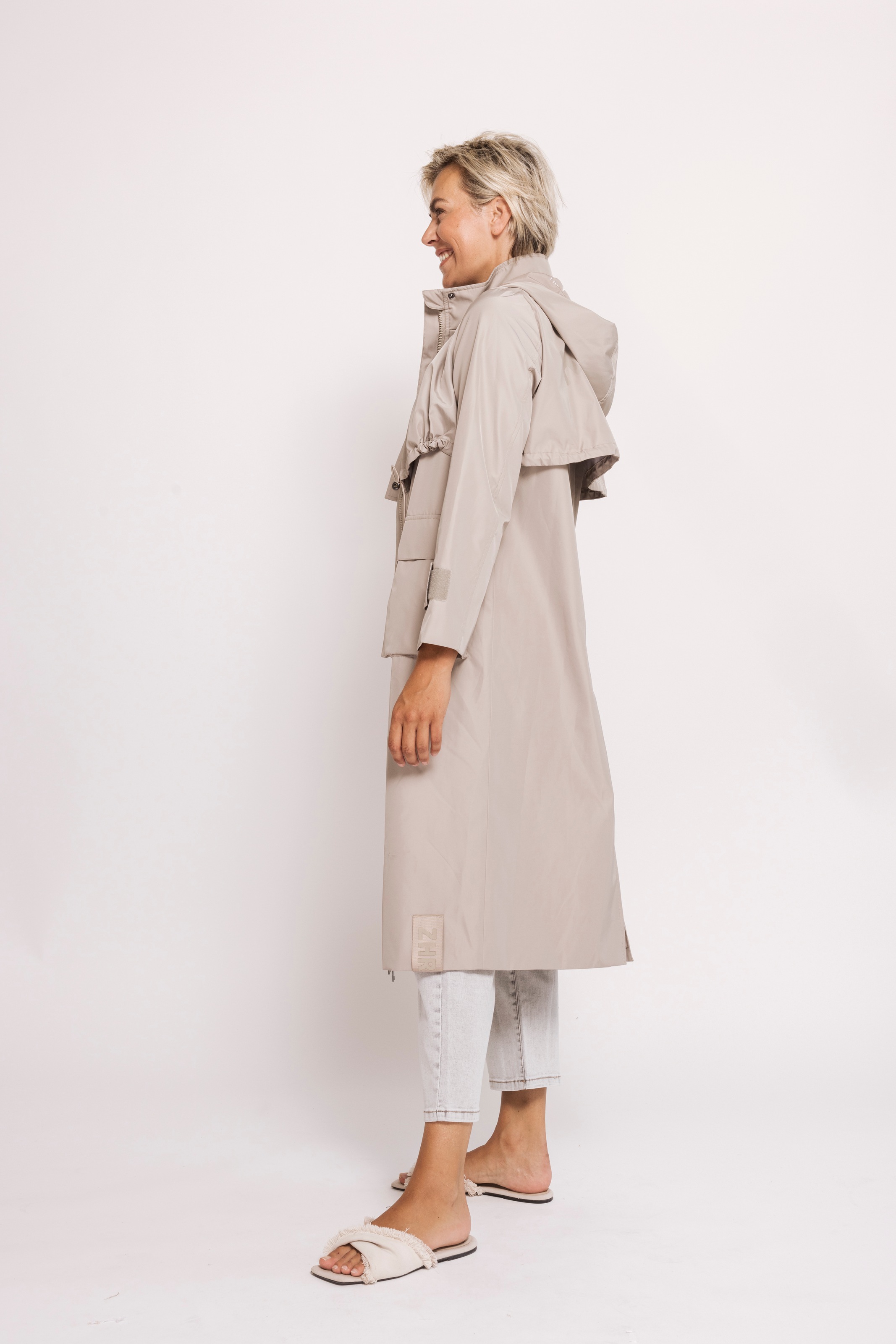 Thumbnail - Zhrill Funktionsmantel "ZHCOSIMA Mantel" mit Kapuze und Reißverschluss