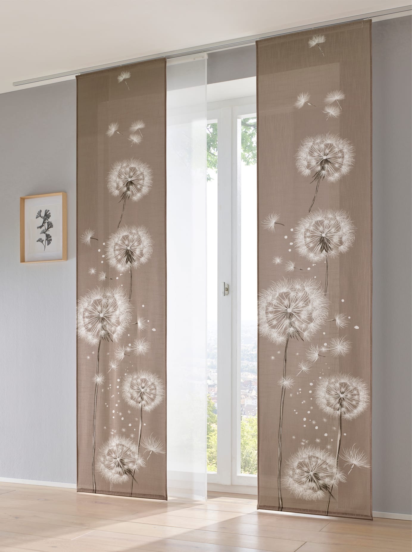 heine home Schiebegardine Klettband 1 Stk. tlg. günstig online kaufen