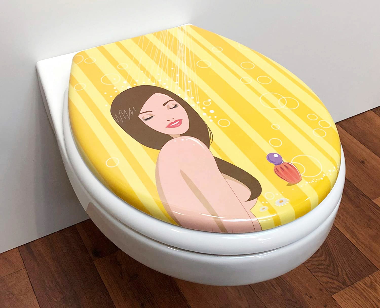ADOB WC-Sitz »Shower«, Absenkautomatik, zur Reinigung abnehmbar