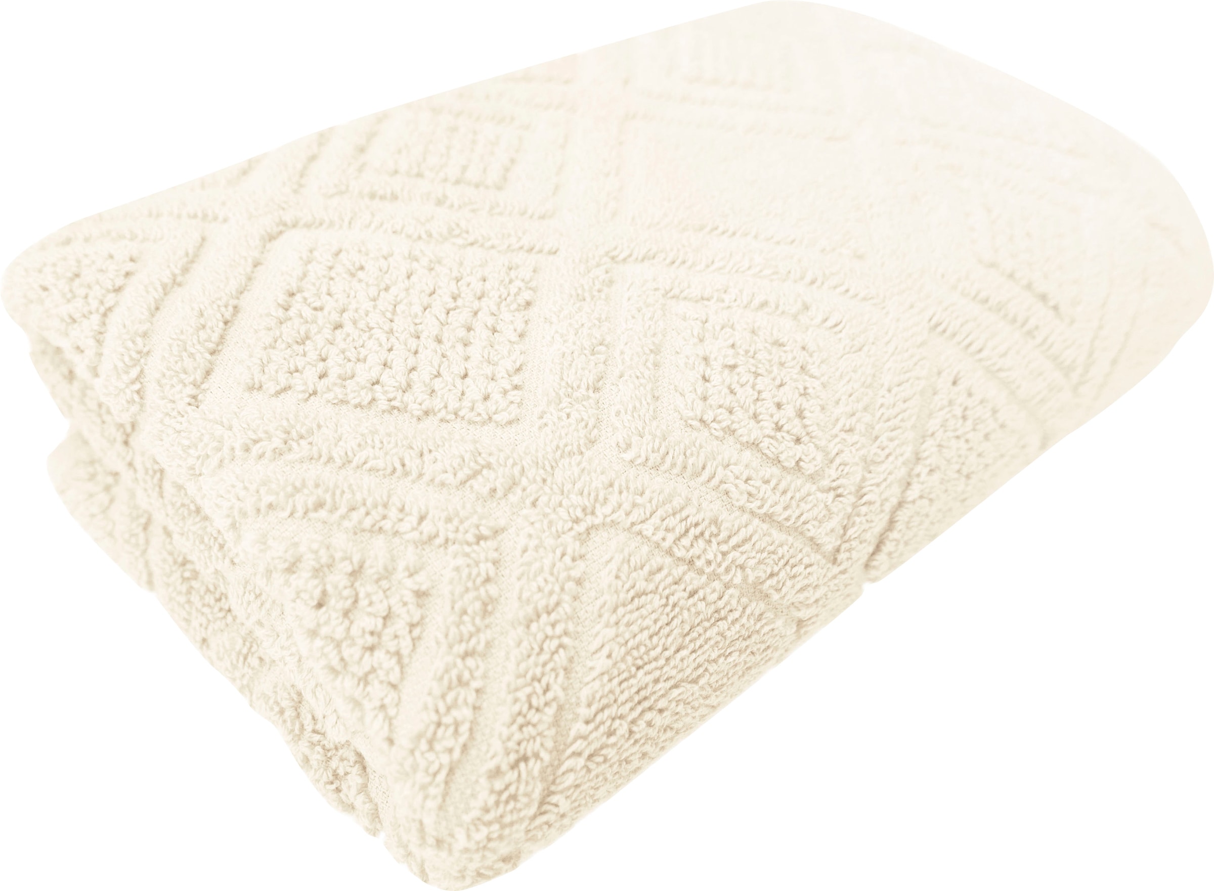 framsohn frottier Badetuch "Mosaik Duschtuch" gemustert, fein gewalkter Fei günstig online kaufen