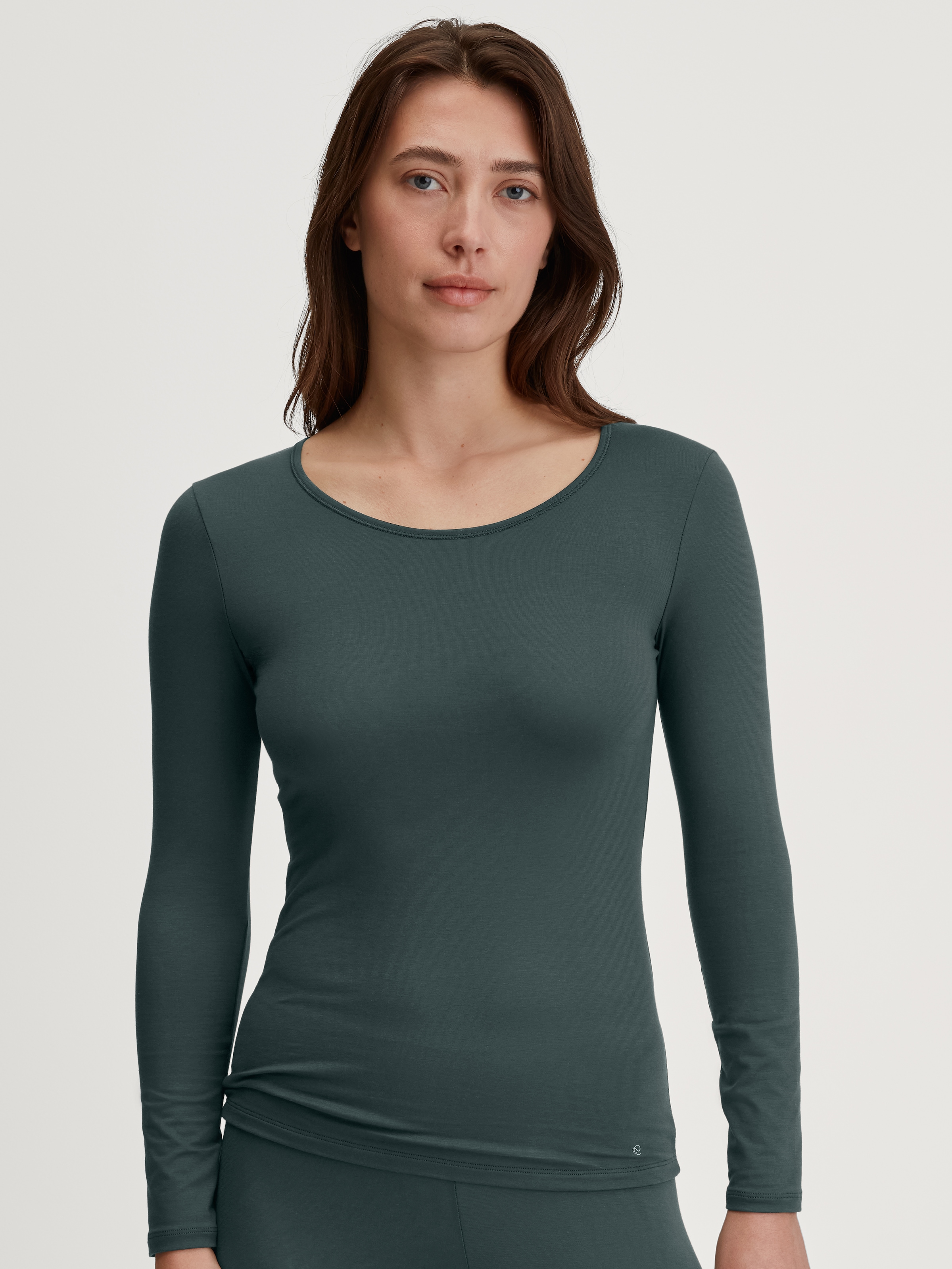 CALIDA Langarmshirt "Natural Comfort", elastisch, weich, langärmelig, Rundh günstig online kaufen