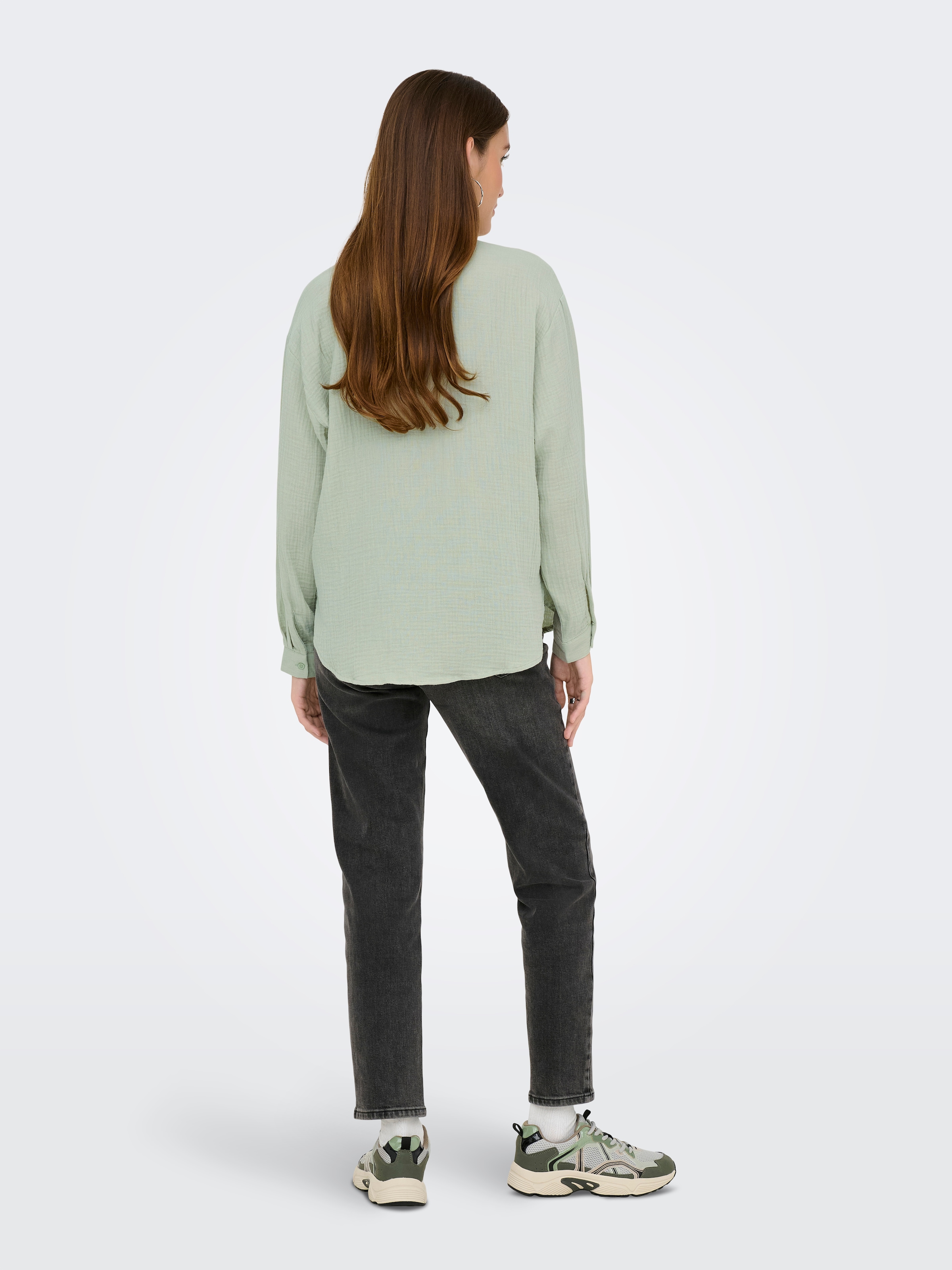 JDY Hemdbluse »JDYTHEIS LIFE L/S LOOSE SHIRT WVN NOOS« Baumwolle, regular fit