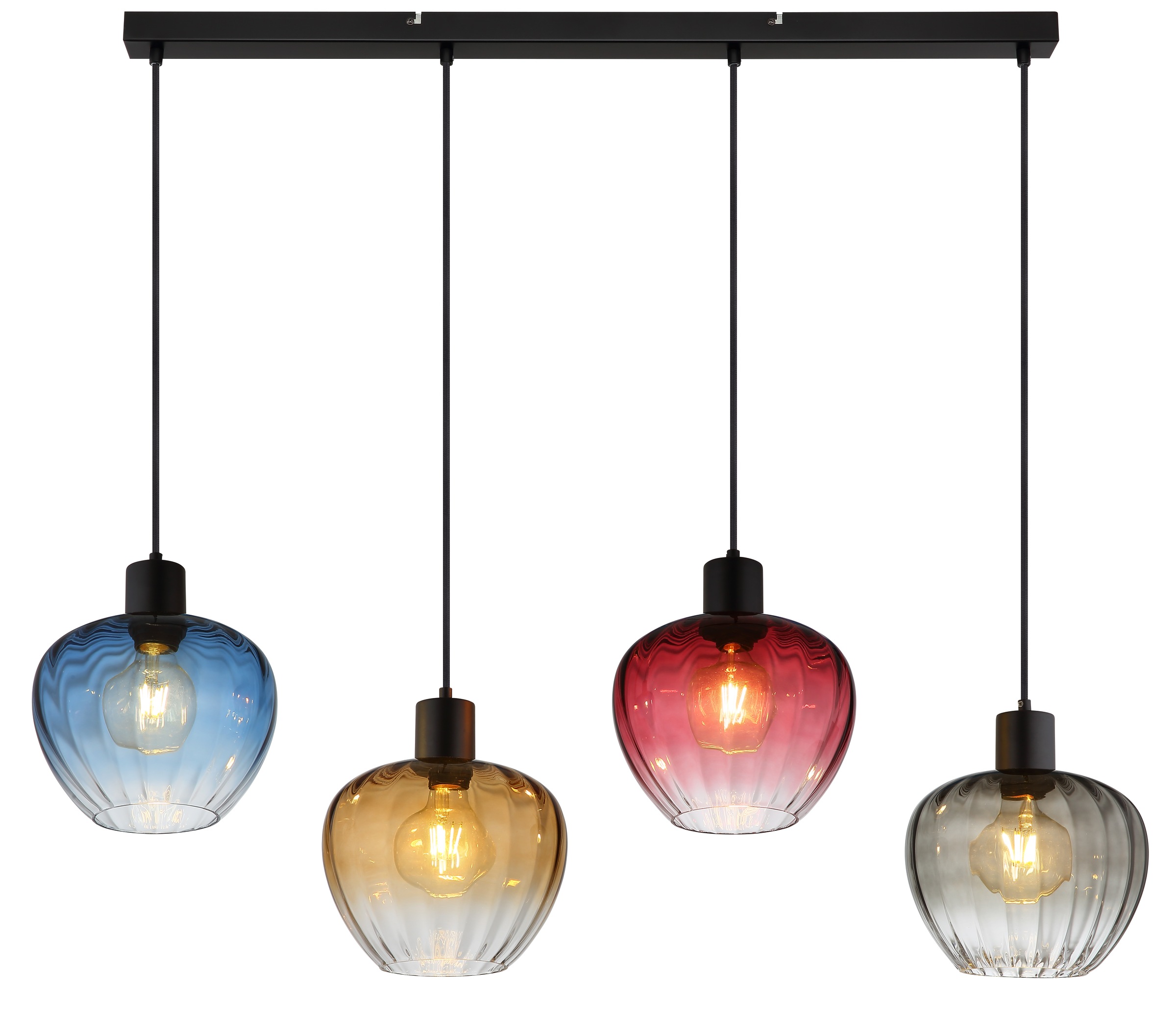 NOWA LED-Hängeleuchte »TOY«, 4 flammig, Leuchtmittel E27 | ohne Leuchtmittel