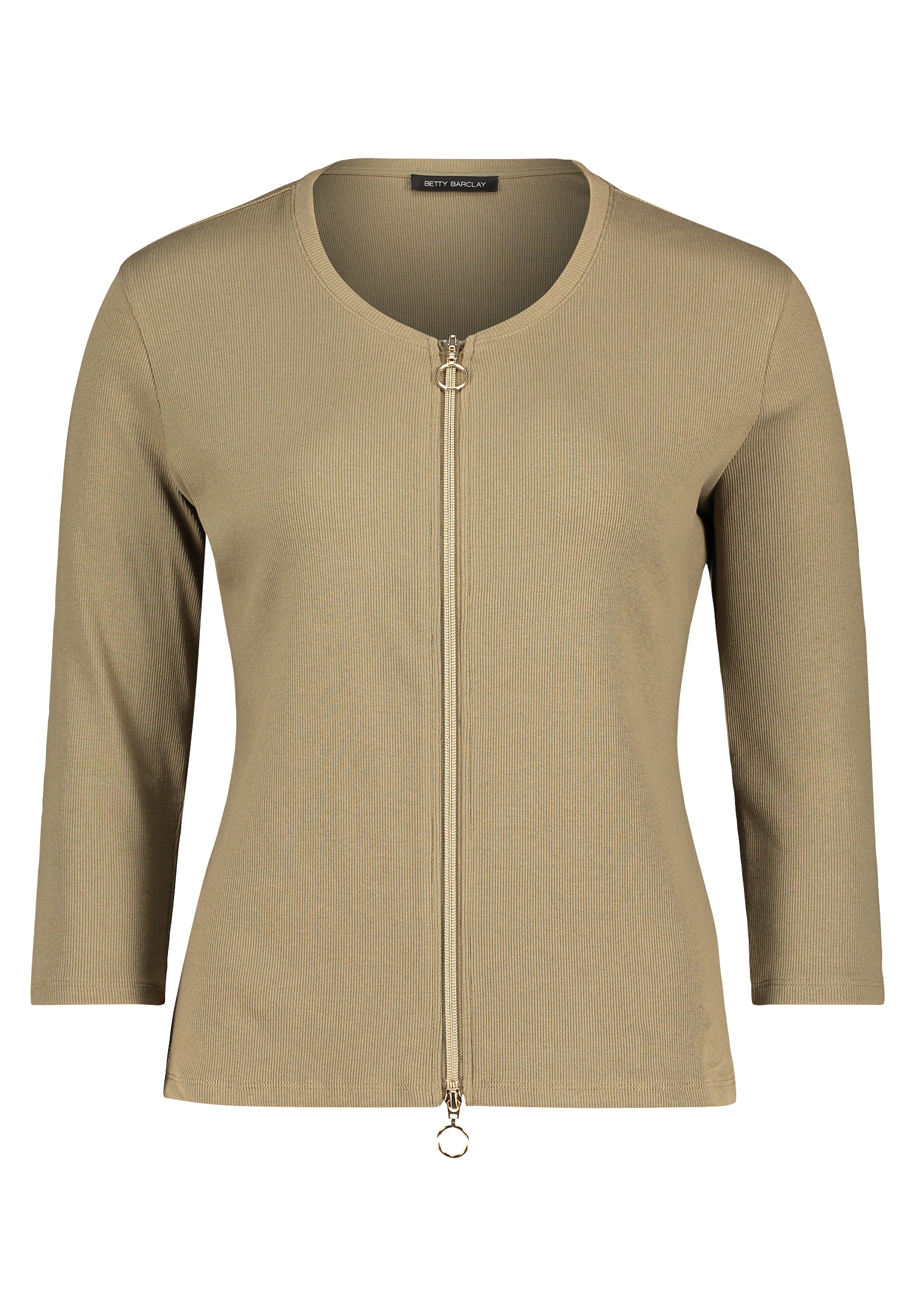 Betty Barclay Shirtjacke »Betty Barclay Shirtjacke mit Rippenstruktur«, (1 tlg.), Material