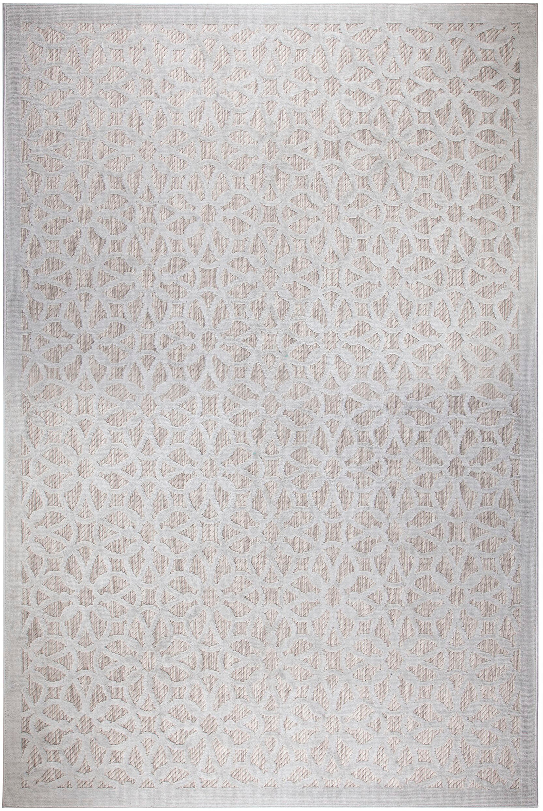 FLAIR RUGS Teppich "Argento" rechteckig 4 mm Höhe Geometrischer Innen- und günstig online kaufen
