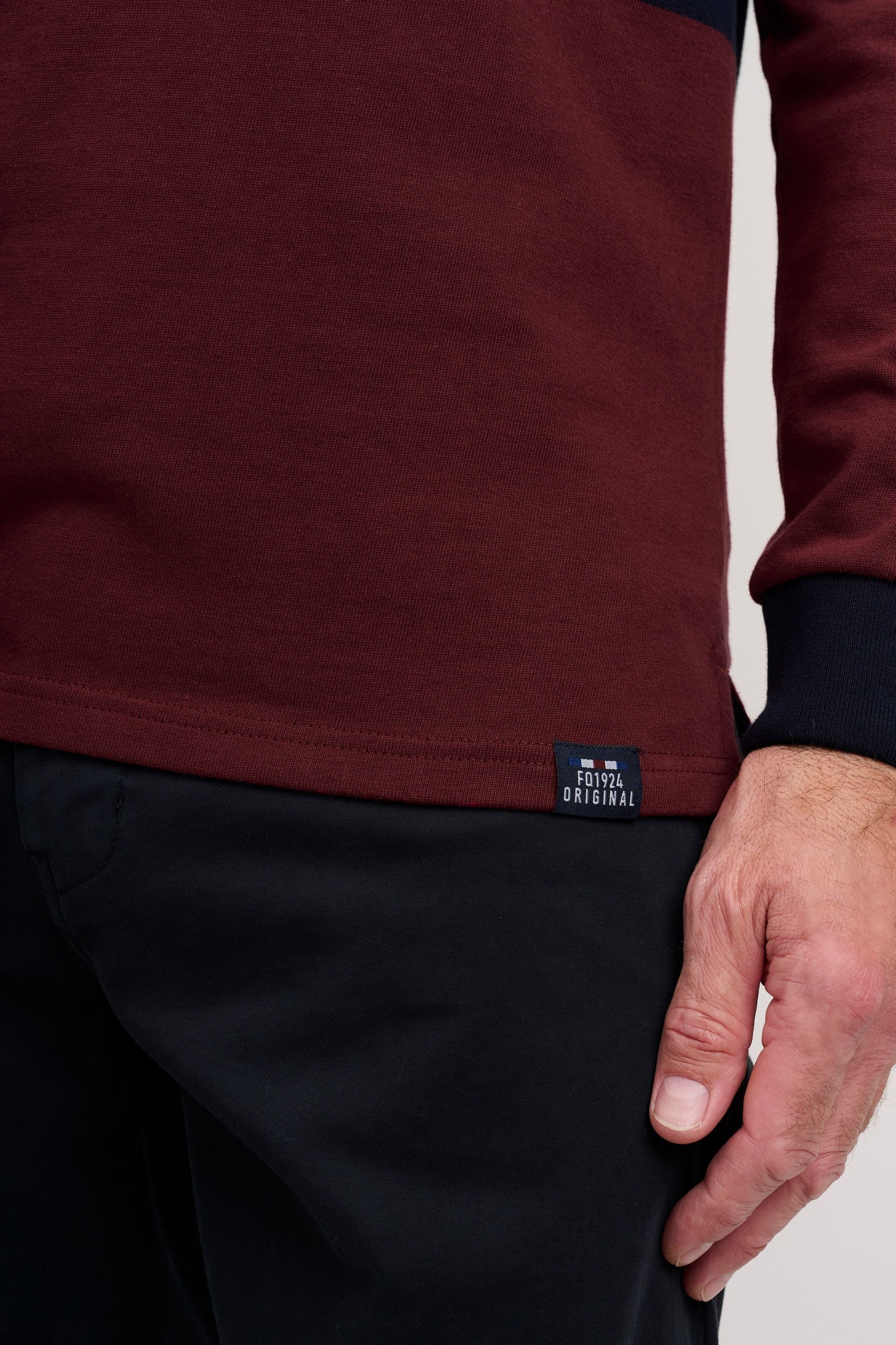 FQ1924 Langarm-Poloshirt »Langarm-Poloshirt FQMikkael«
