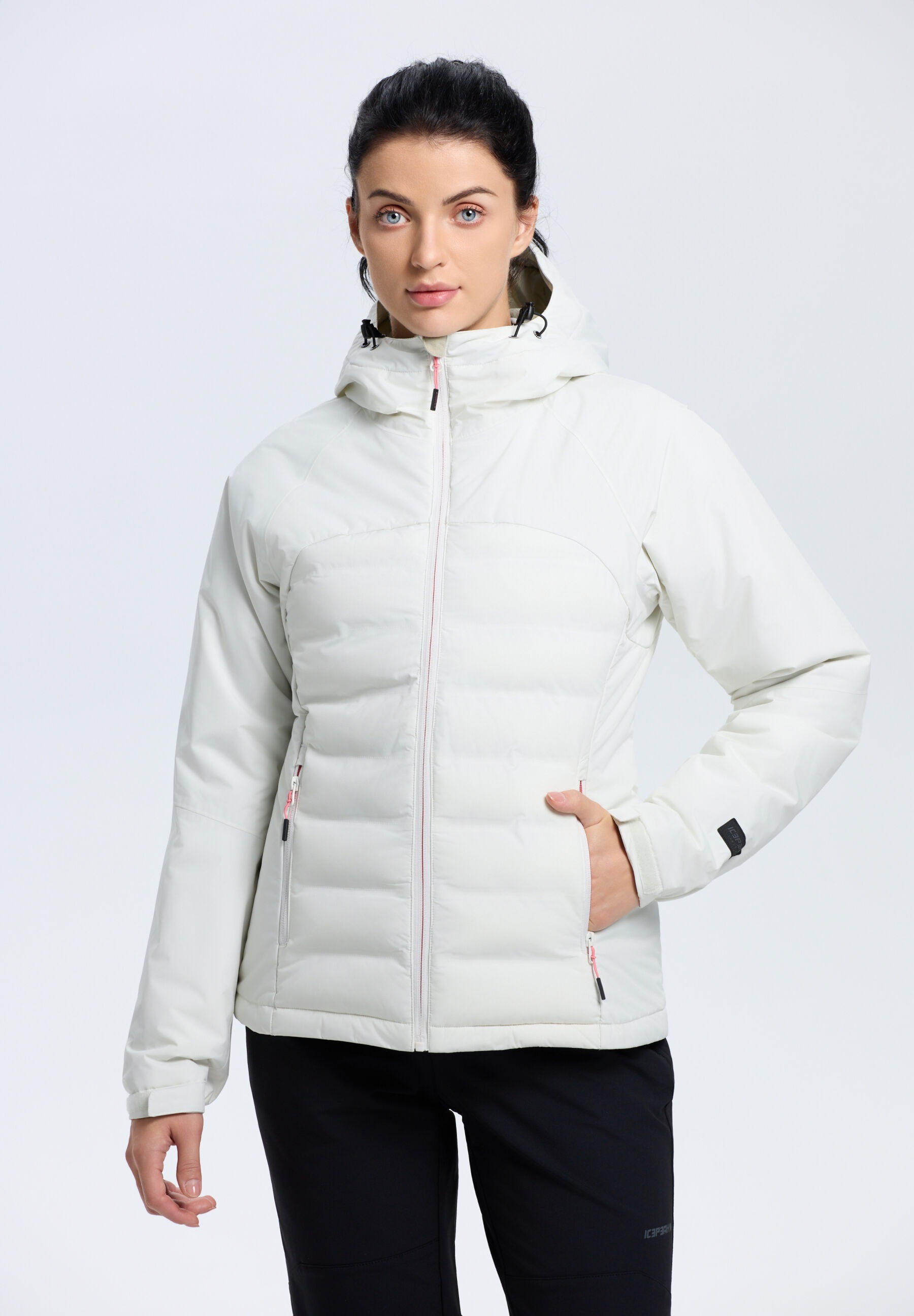 ICEPEAK Damen Outdoorjacke "Icepeak Jacke Barton"puder, Gr. 42, 100% Polyester, Jacken