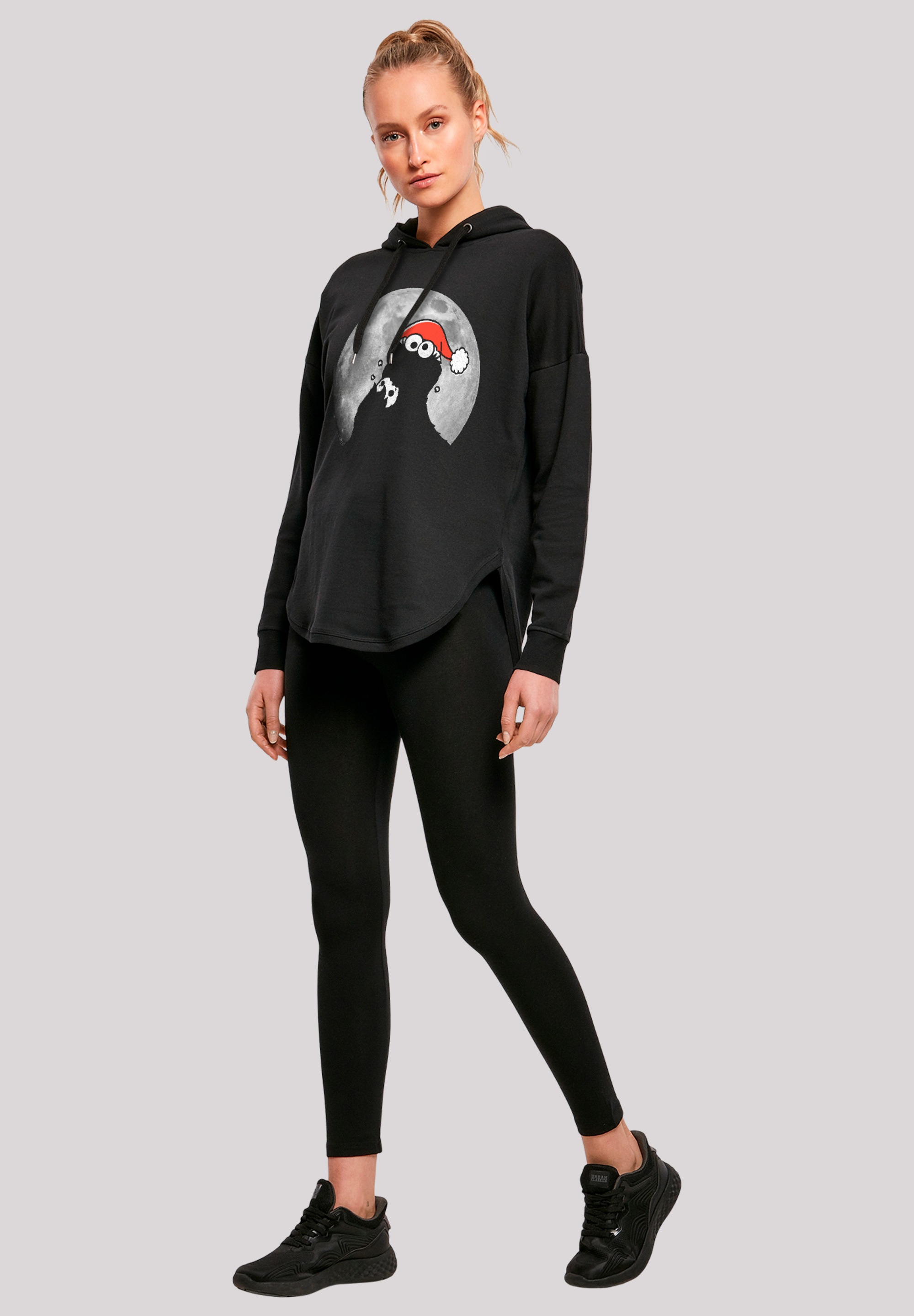 F4NT4STIC Kapuzenpullover »Krümelmonster Weihnachten«, Premium Qualität