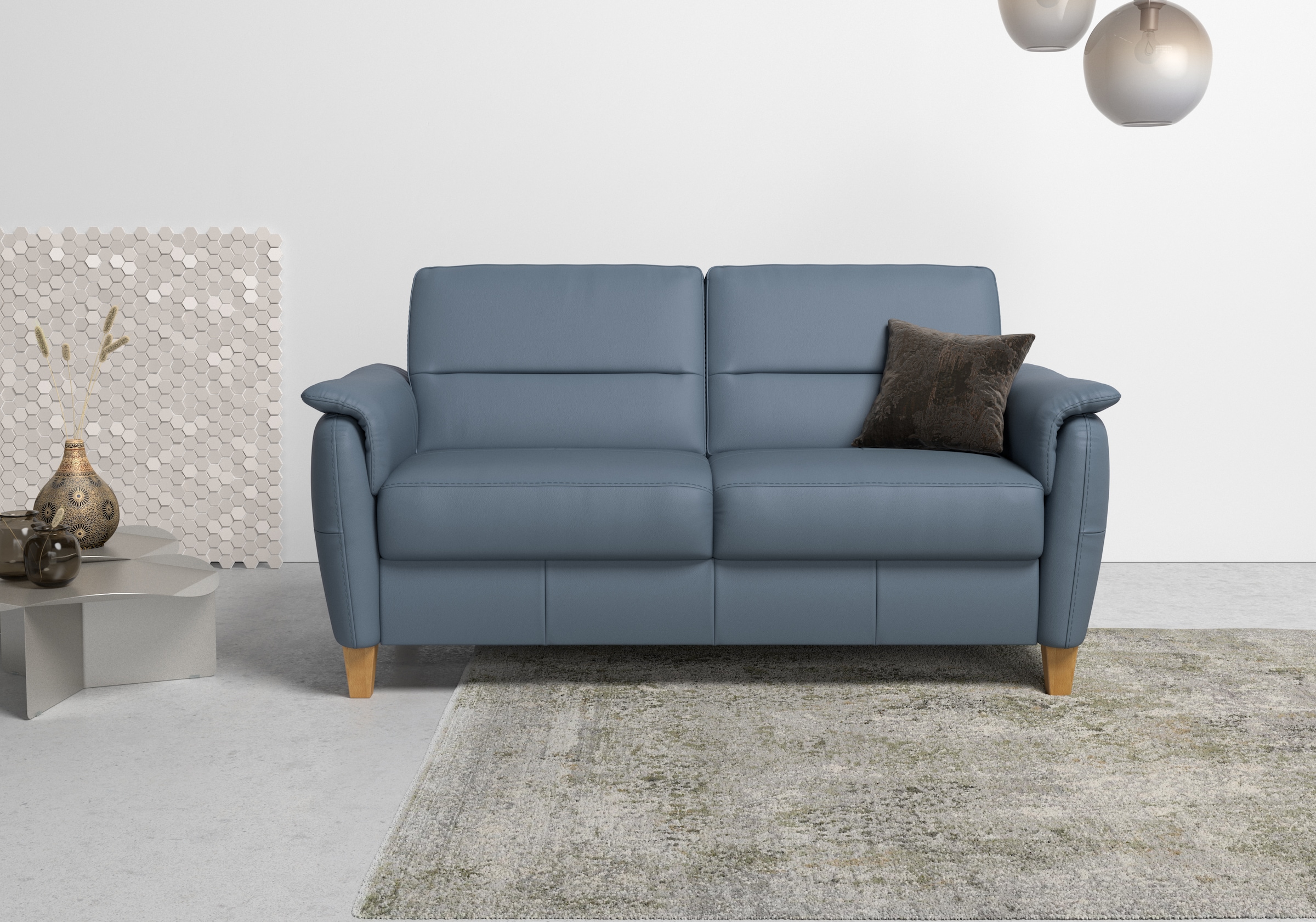 Home affaire 2,5-Sitzer "Palmera, B: 179 cm" mit Federkern