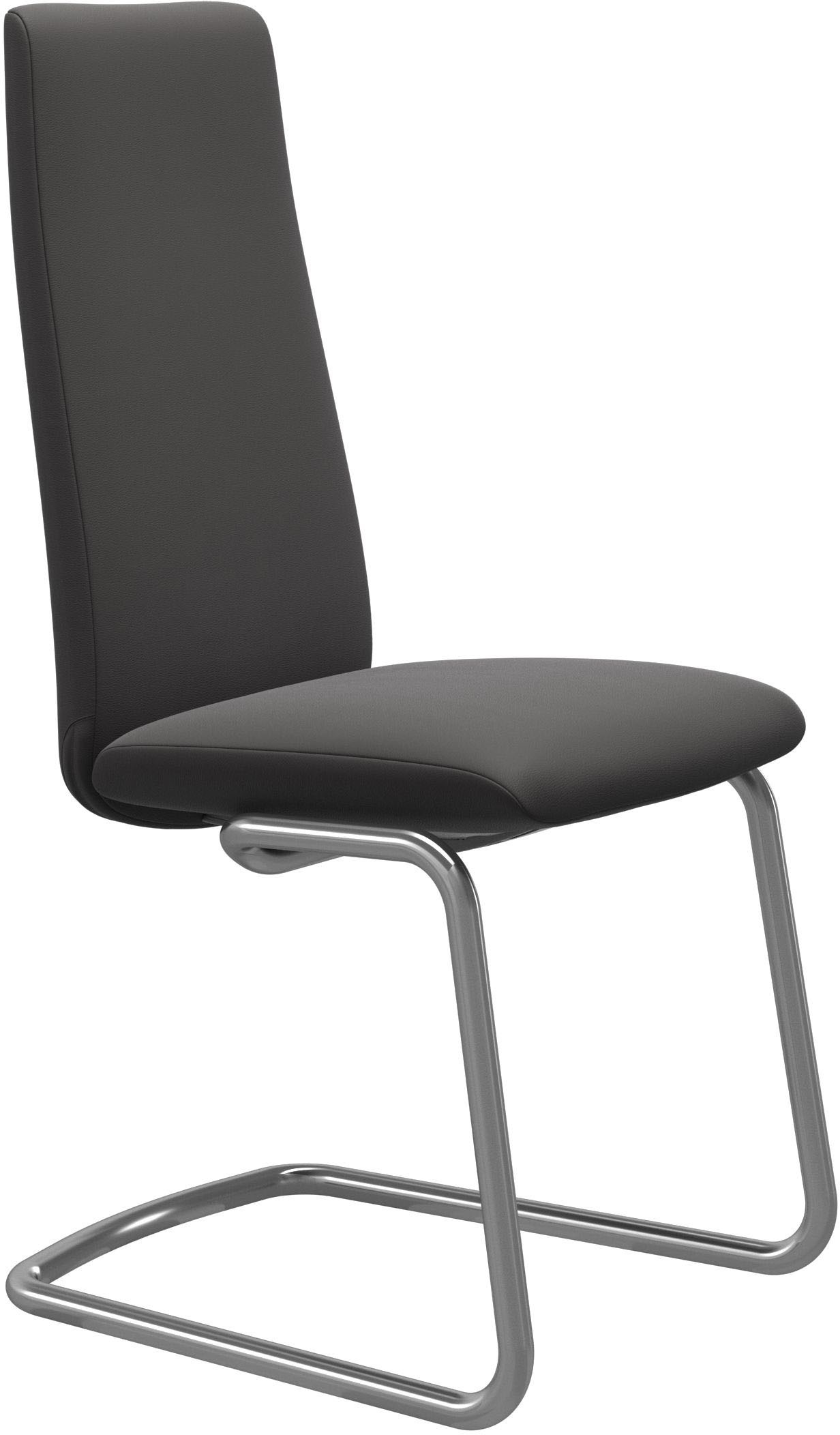 Thumbnail - Stressless Polsterstuhl "Laurel", Leder PALOMA, High Back, Größe M, mit Beinen aus Stahl in Schwarz matt