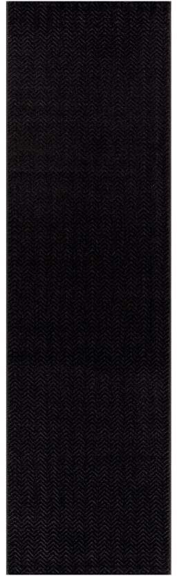 Thumbnail - Carpet City Teppich "Friseé-Teppich FANCY805" rechteckig 12 mm Höhe Läufer, Kurzflor, Einfarbig, 3D-Optik, Zickzack Look...