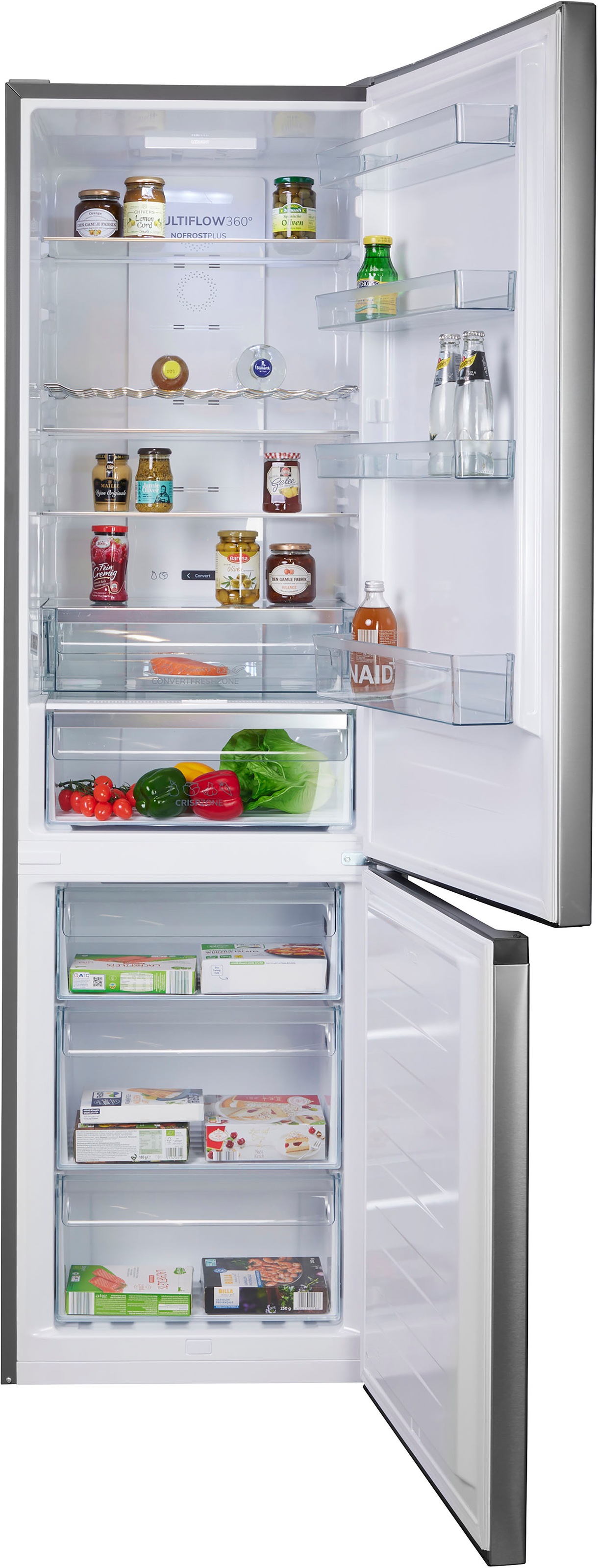 GORENJE Kühl-/Gefrierkombination "NRK620B61X4OT" 200 cm hoch 60 cm breit ke günstig online kaufen