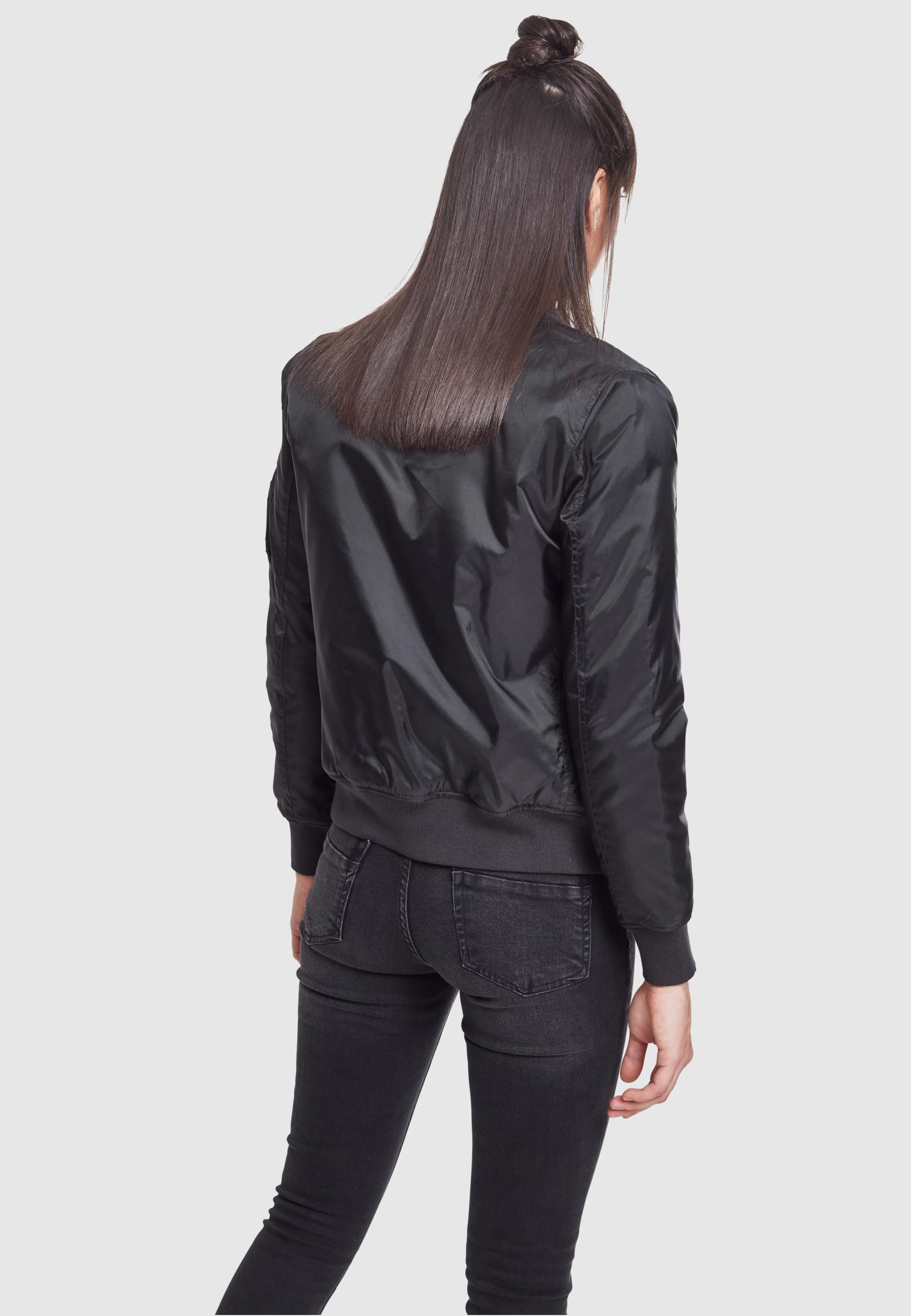 URBAN CLASSICS Allwetterjacke »Urban Classics Damen Ladies Basic Bomber Jacket«, (1 St.), ohne Kapuze