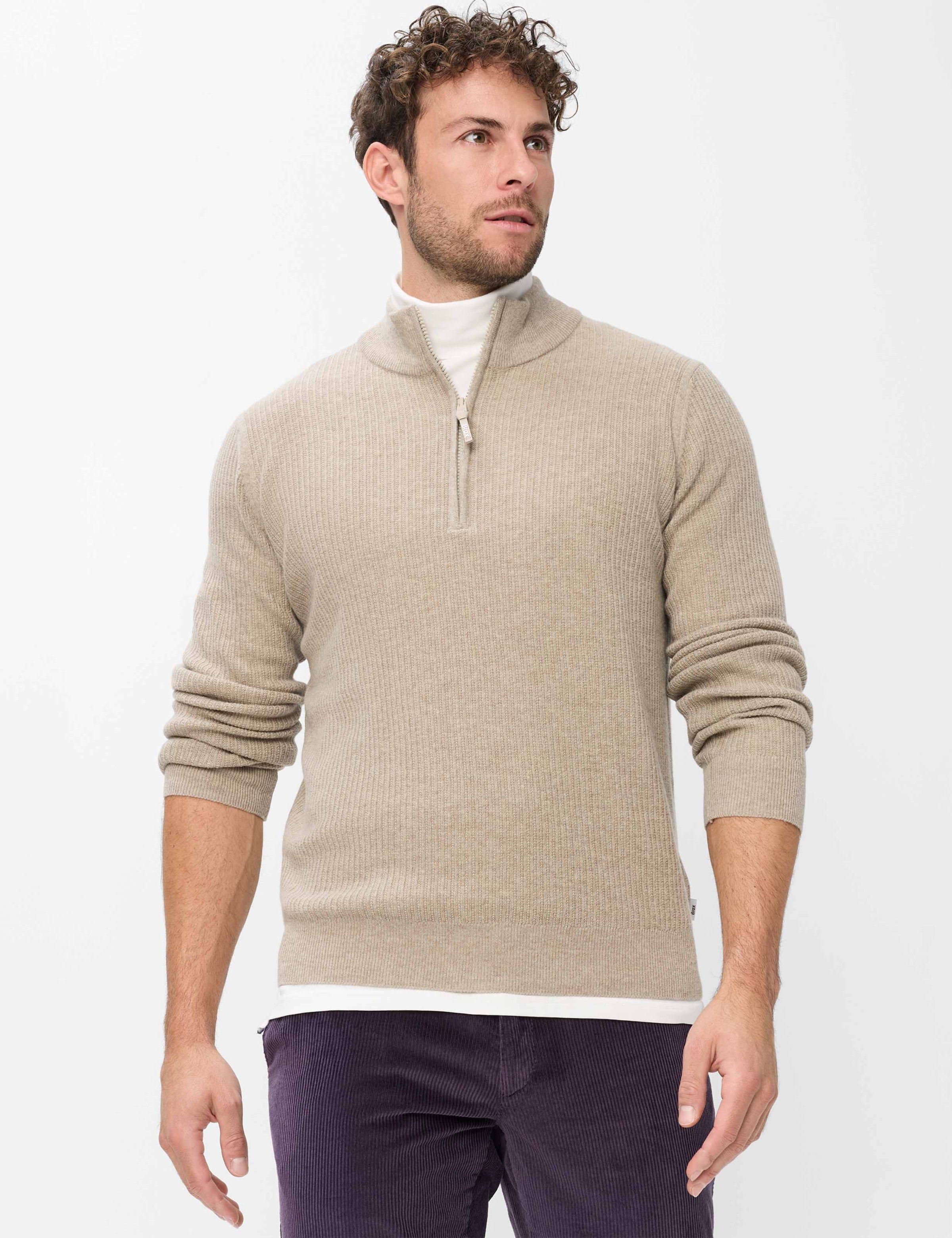 Brax Strickpullover »Style STEFFEN« Cashlana: Strickpullover im Wolle-Kaschmir-Mix