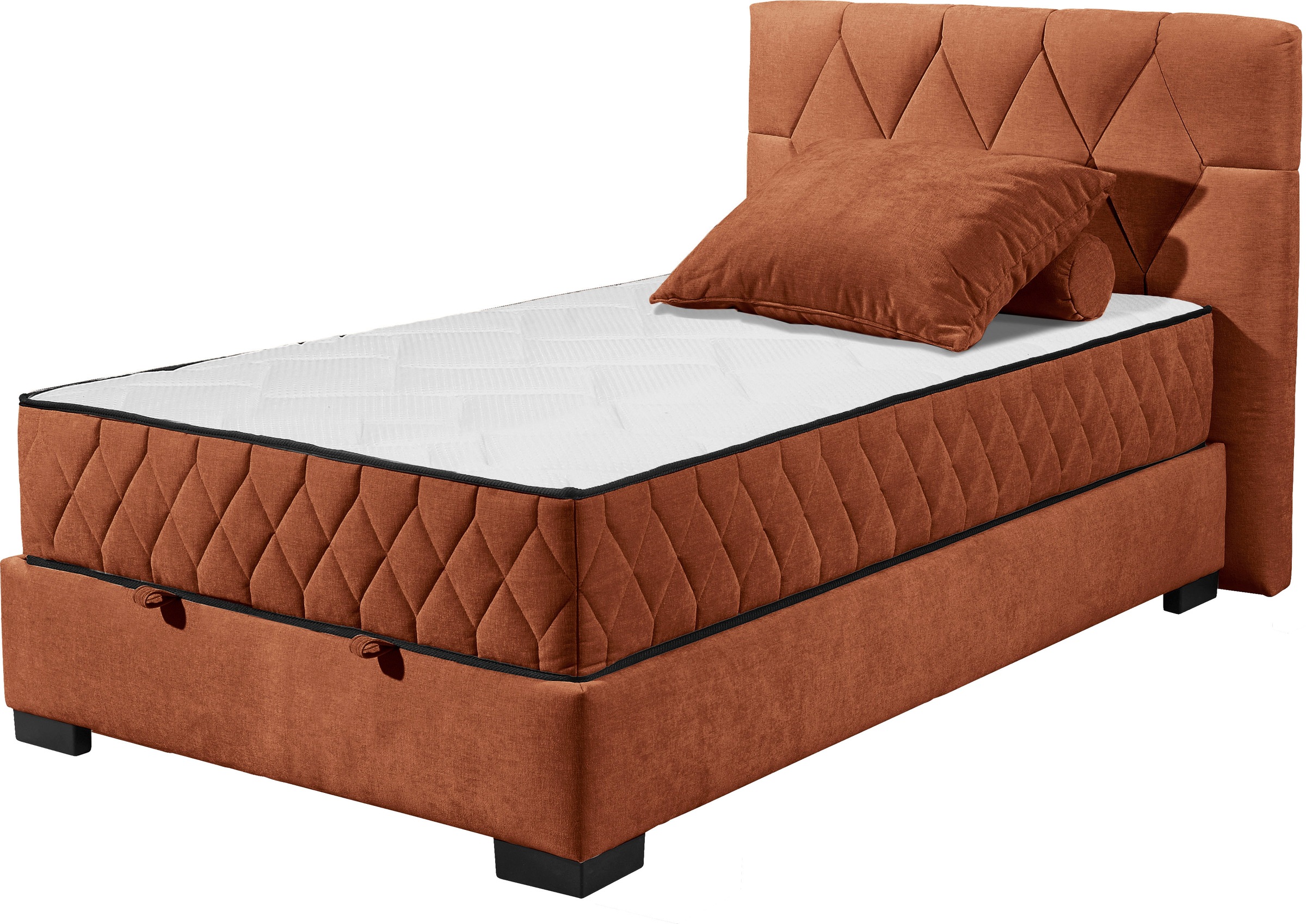 ED EXCITING DESIGN Boxbett »Nagol«, mit Bettkasten, mit Wendematratze, erhältlich in verschiedenen Breiten