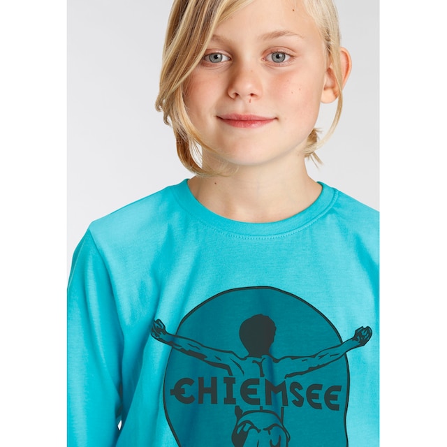 Chiemsee Langarmshirt »BASIC«, mit Logo-Print kaufen | BAUR