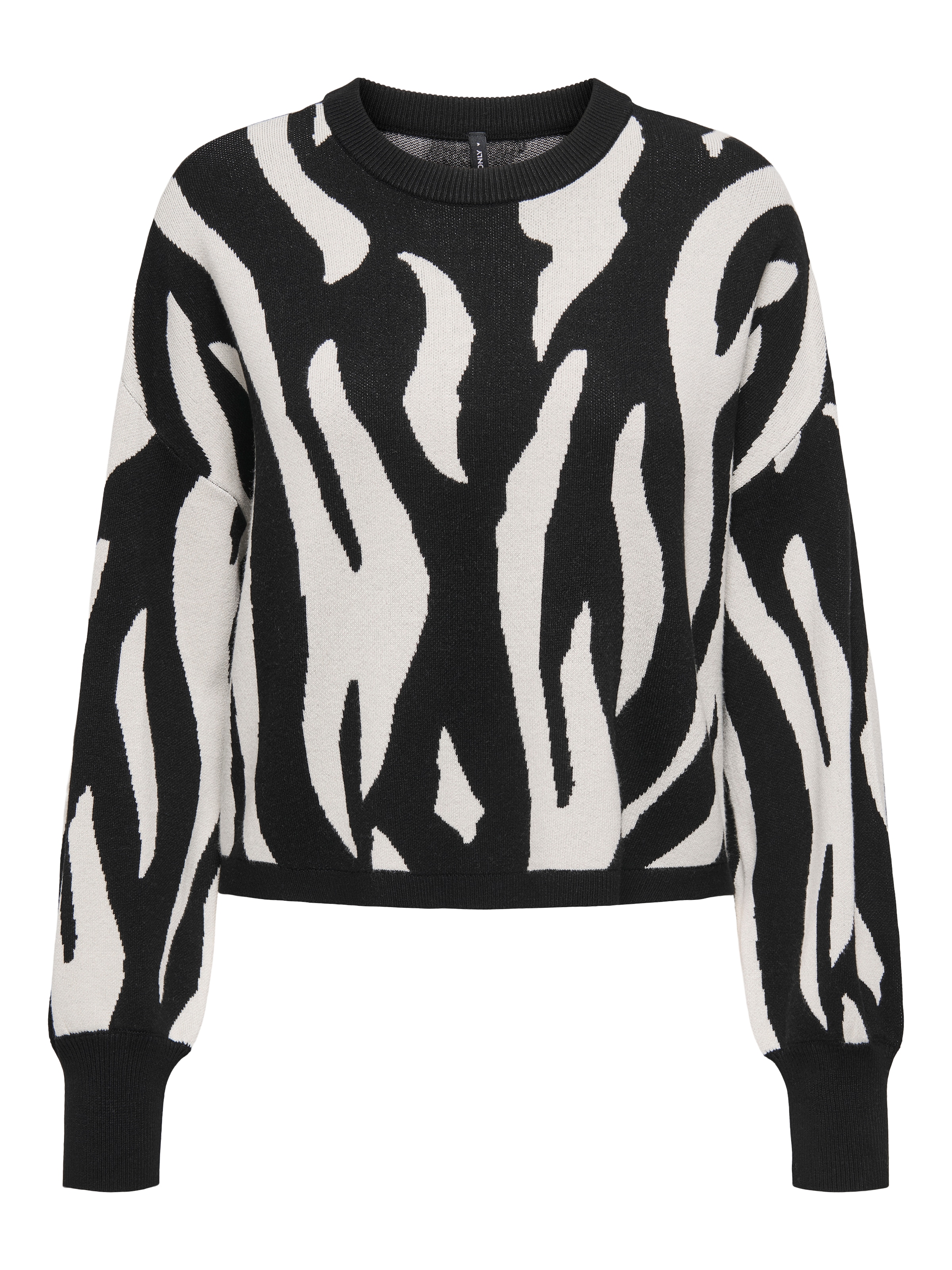 ONLY Strickpullover "ONLMONTANA LS JQ O-NECK CC KNT", mit Rippbündchen günstig online kaufen