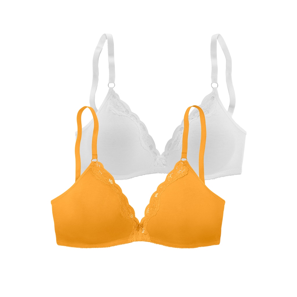 petite fleur Bralette-BH, (Packung, 2 Stück)