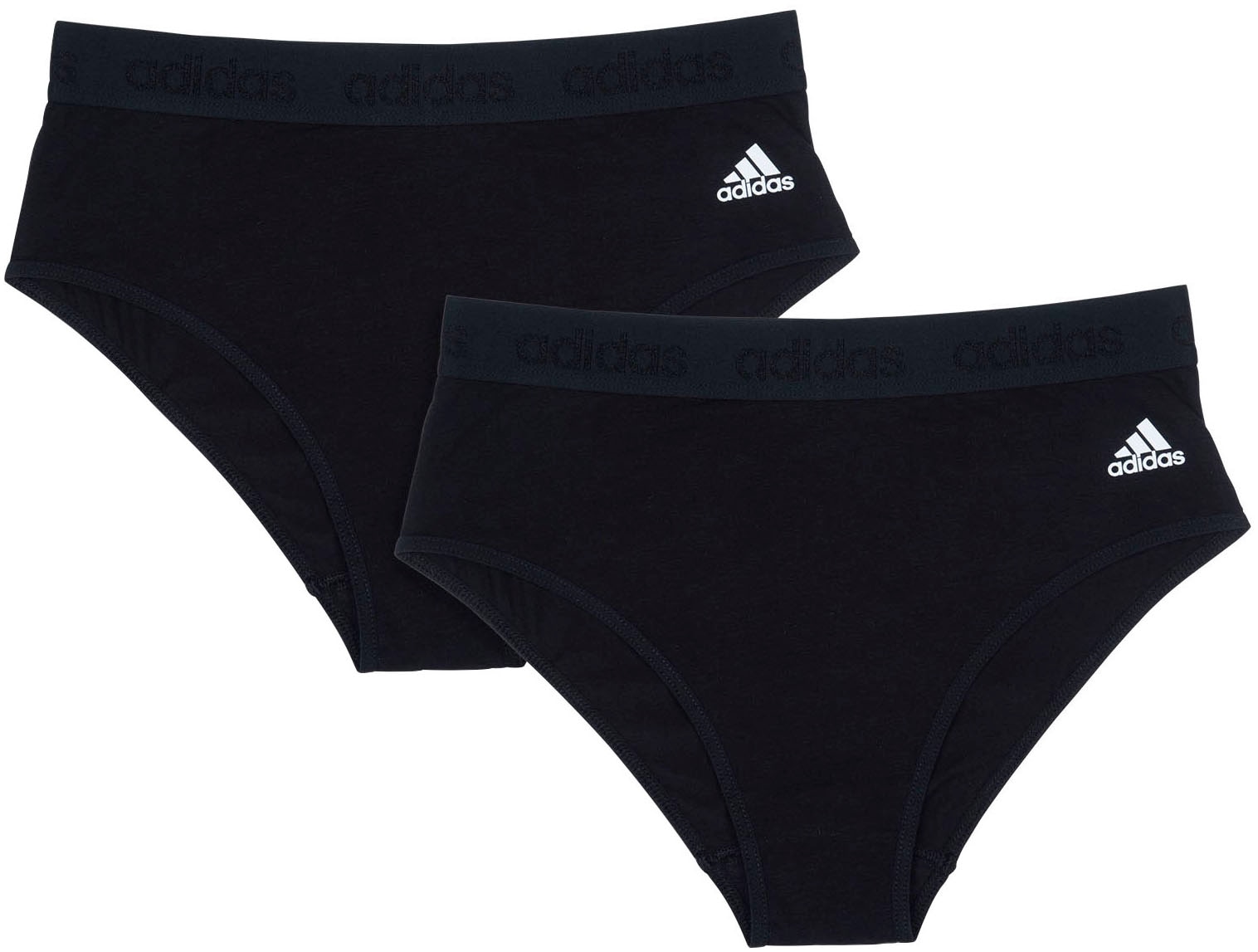 adidas Sportswear Bikinislip, (2erPack), mit elastischem Komfortbund