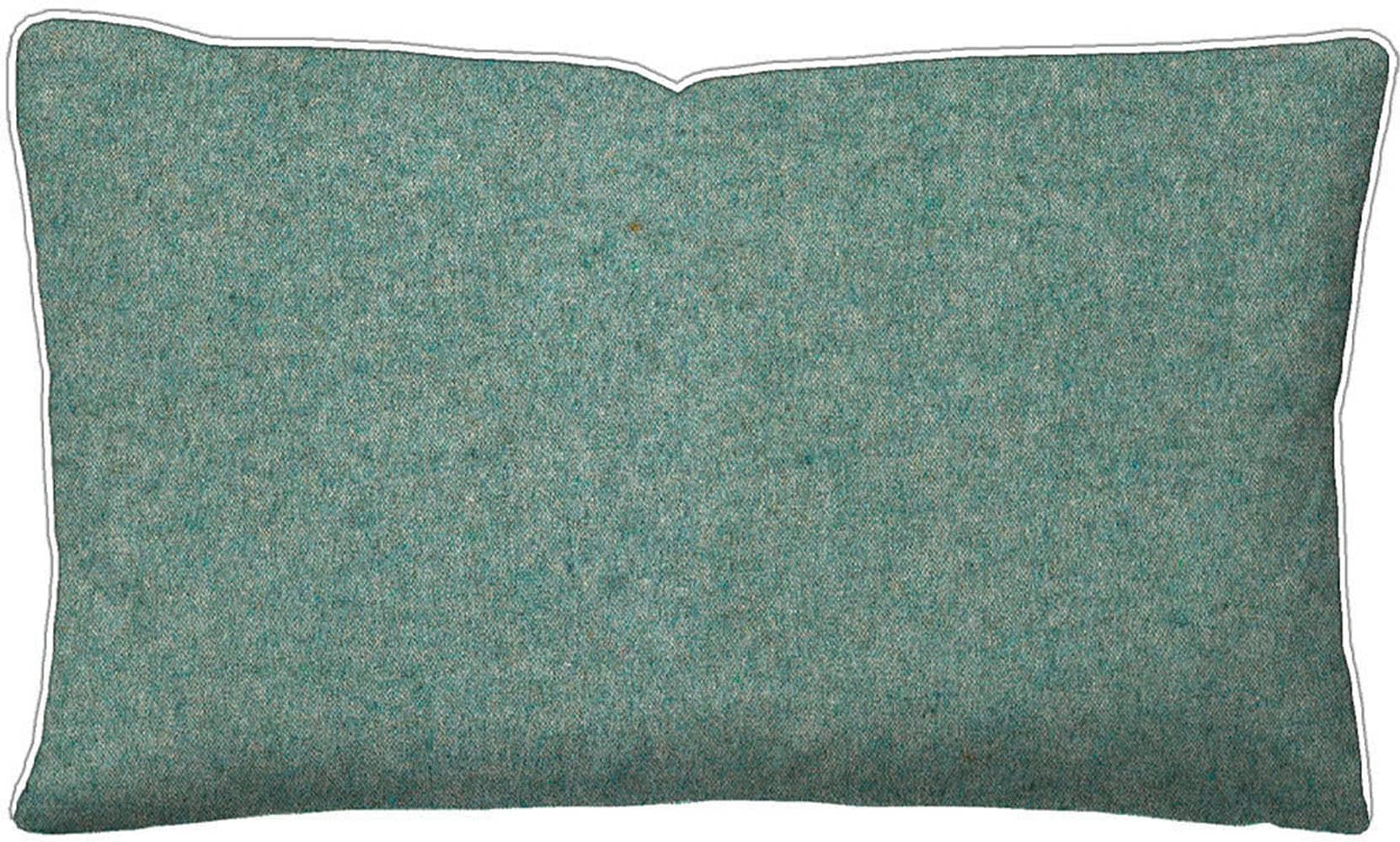 Biberna Kissenbezug "0840500 HERMAL Premium Biber Melange-Flanell 100% Baumwolle" Kissenhülle, wärmend & weich, Reißverschluss, Satinpaspel
