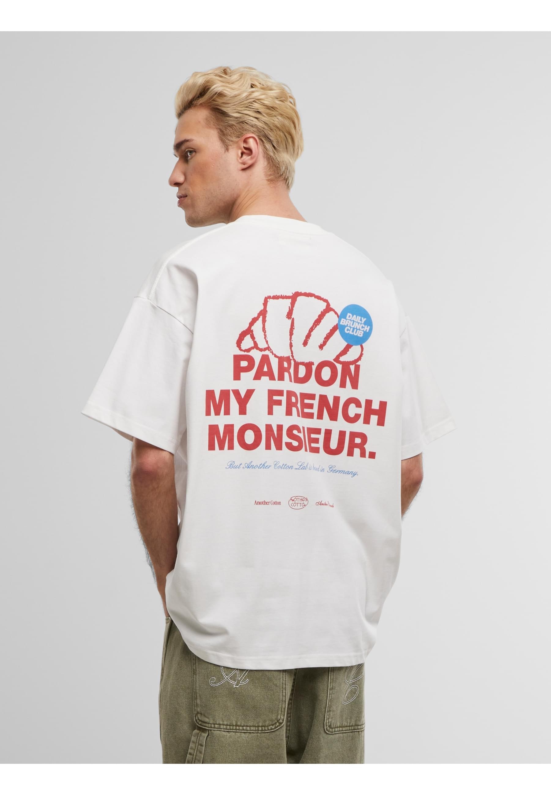 Another Cotton Lab T-Shirt »Another Cotton Lab Pardon Monsieur Oversized Tshirt«, (1 tlg.)