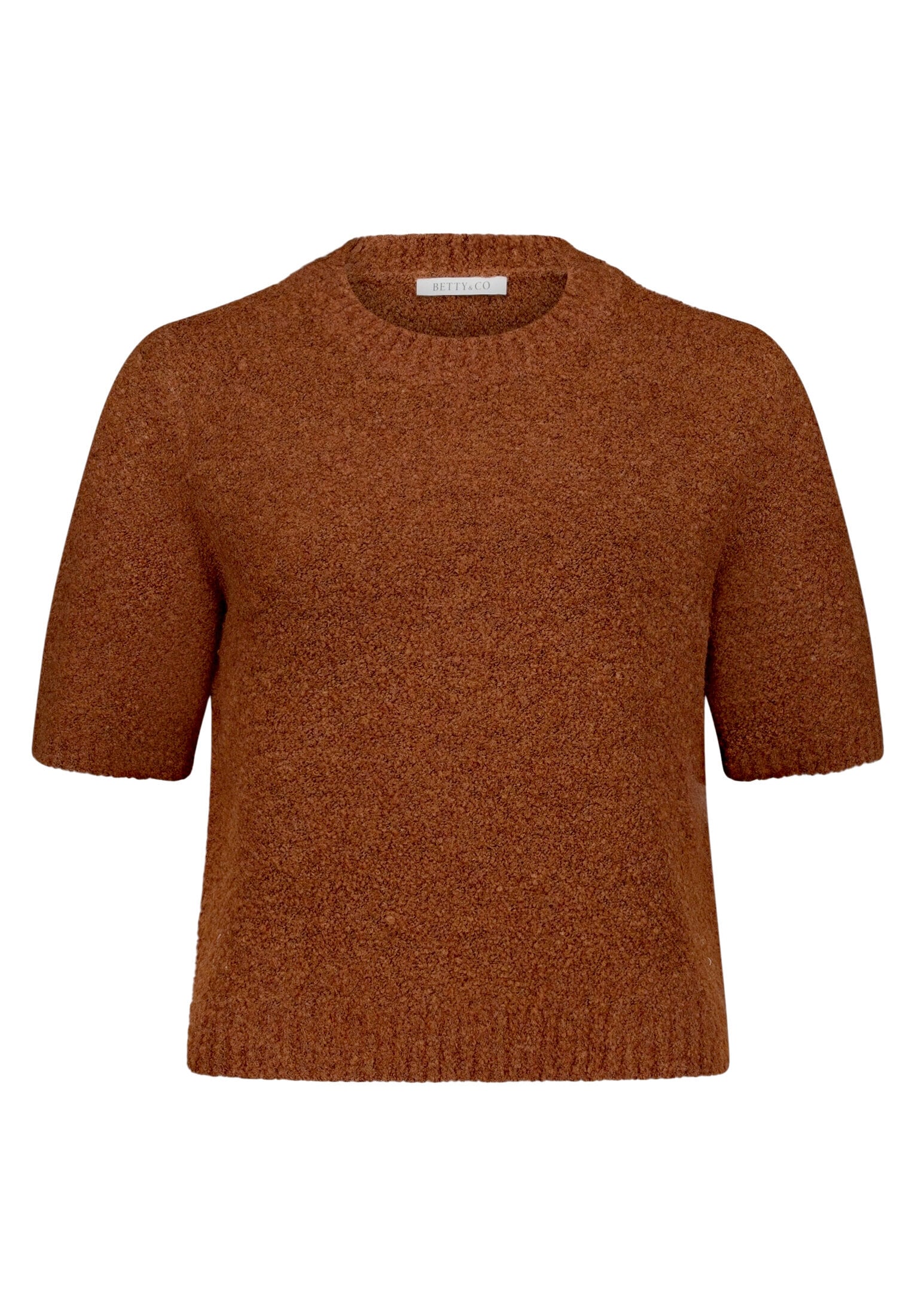 Betty&Co Kurzarmshirt »Damen mit Rundhalsausschnitt« 1