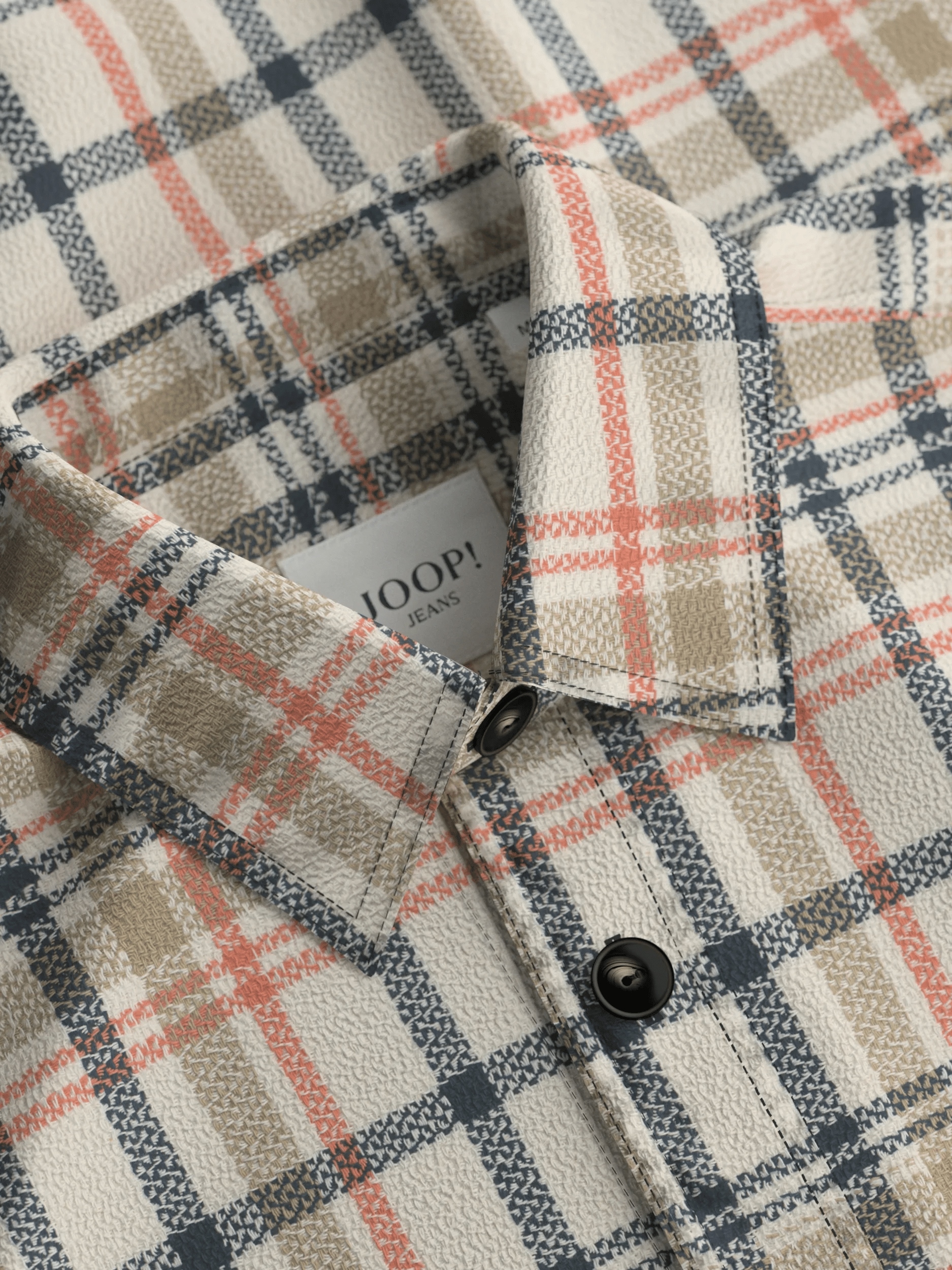 Joop Jeans Langarmhemd »Harvi« mit Karomuster