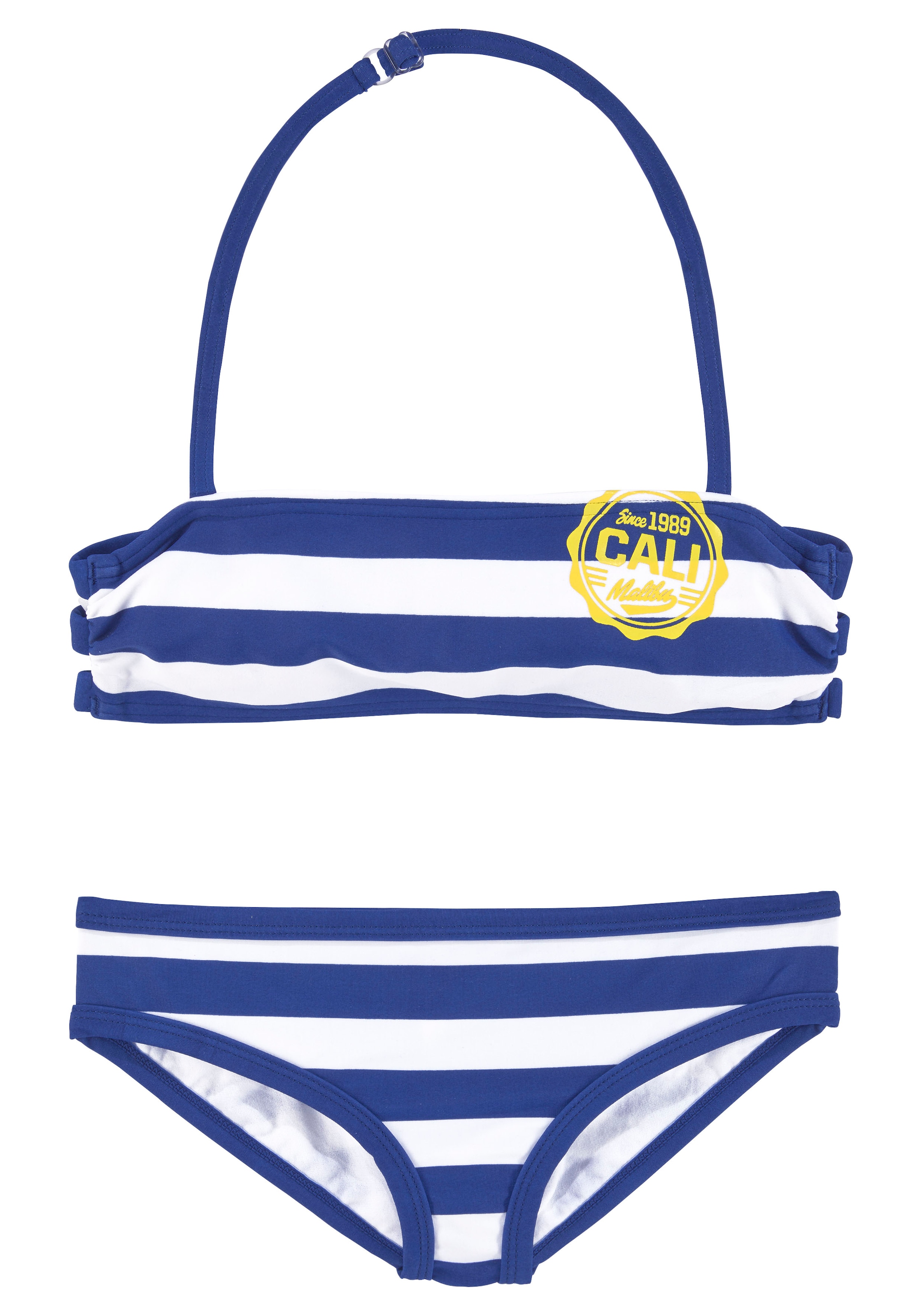 Bench. Bandeau-Bikini, online trendigen Streifen BAUR mit | bestellen