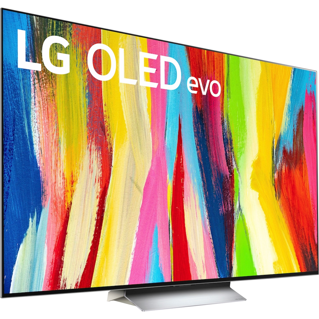 LG OLED-Fernseher »OLED65C22LB«, 164 cm/65 Zoll, 4K Ultra HD, Smart-TV, OLED evo, bis zu 120Hz, α9 Gen5 4K AI-Prozessor, Twin Triple Tuner