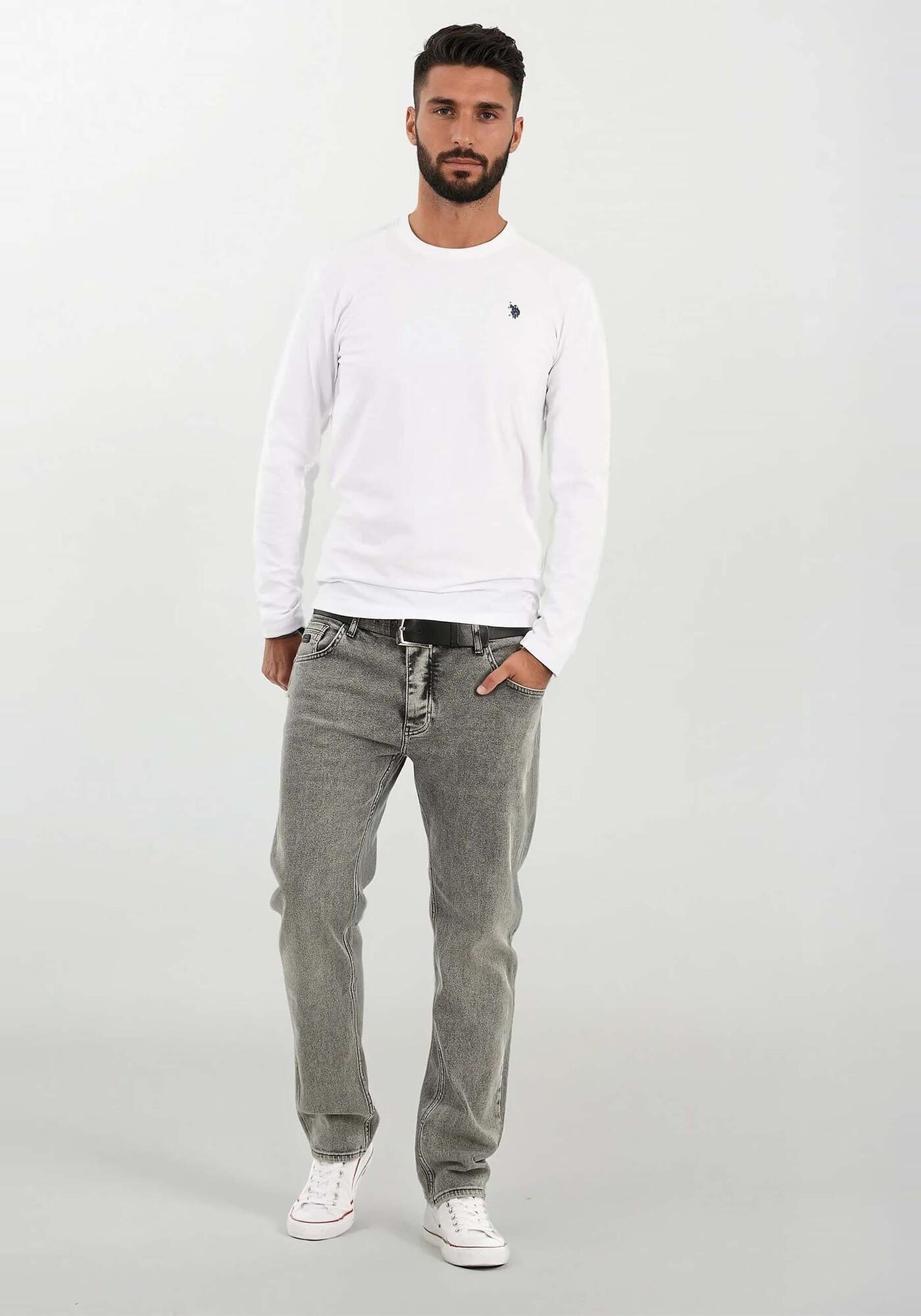 Alessandro Salvarini Comfort-fit-Jeans "A.Salvarini Designer Herren Jeans Hose Basic Jeanshose"