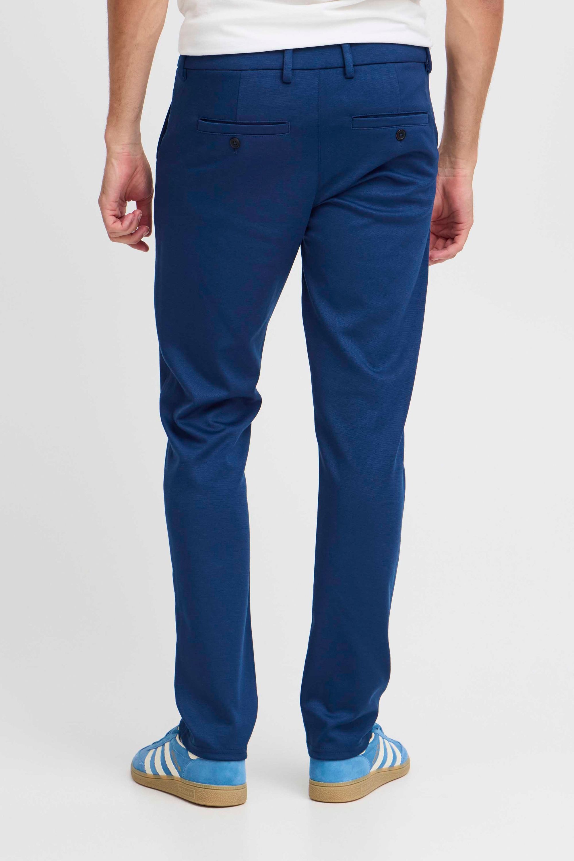 Stoffhose BLEND "BHHelmer", Herren, Gr. 32, Länge 32, insignia blau, 75% Polyester, 22% Viskose, 3% Elasthan, unifarben, regular fit normal, Hosen Stoffhose, Klassische basic Stoffhose 6
