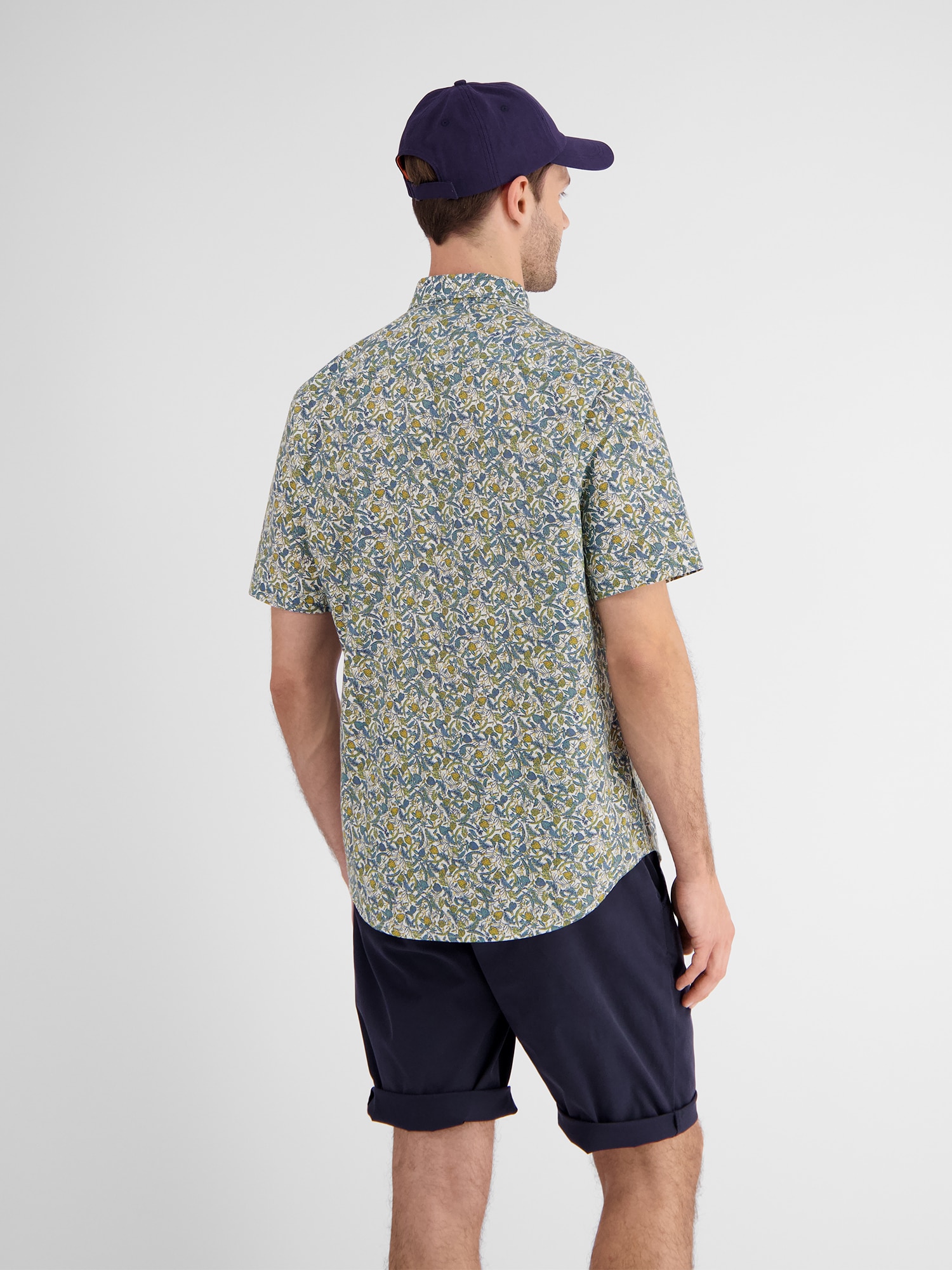 LERROS Kurzarmhemd »Sommerlich bedrucktes Halbarmhemd«