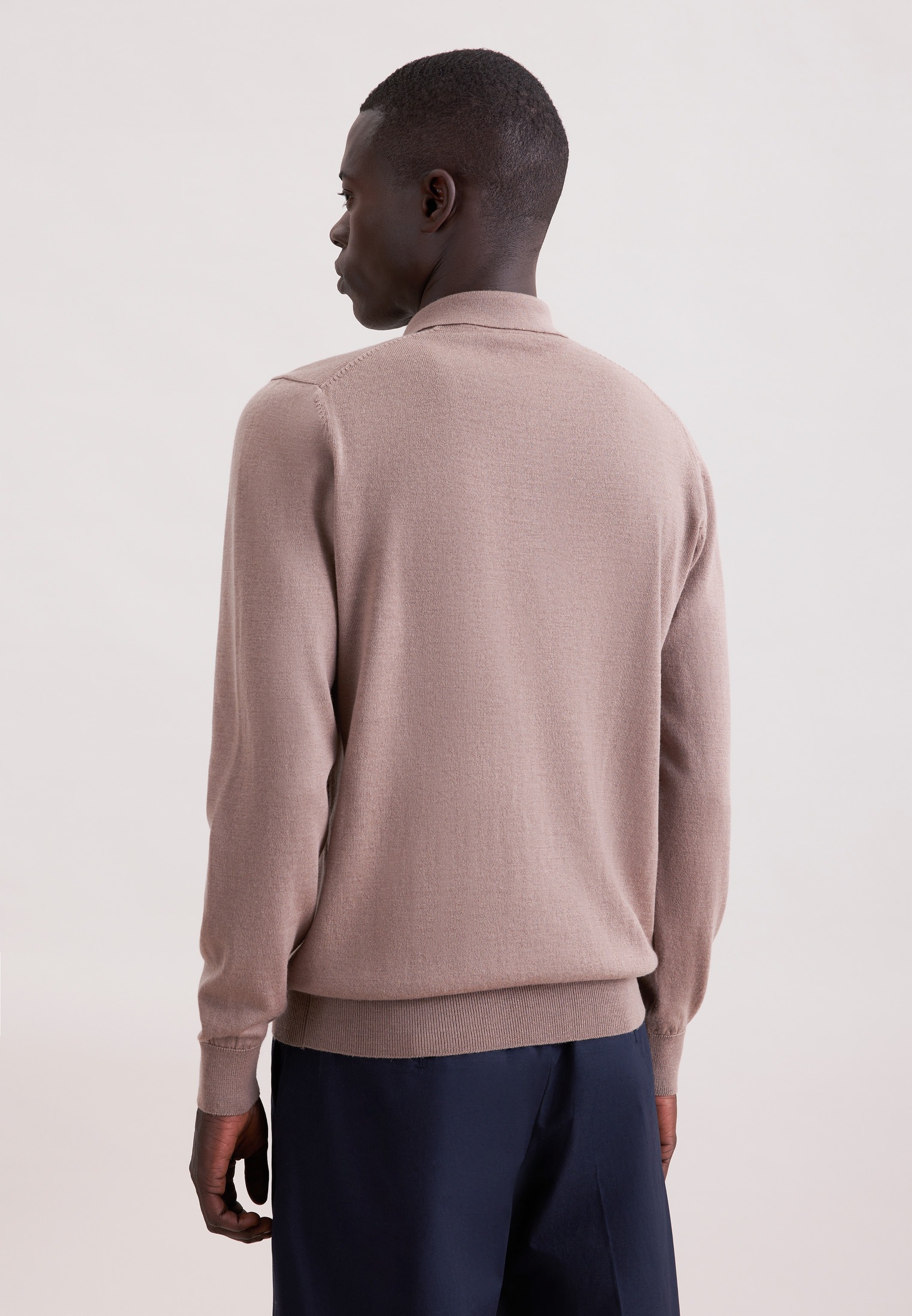 seidensticker Polokragenpullover "Schwarze Rose" 1/1 Kragen Uni günstig online kaufen