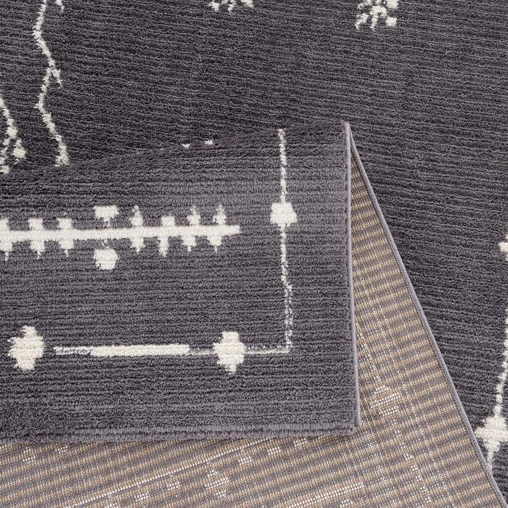 Carpet City Teppich »April 2308«, rechteckig, 10 mm Höhe, Läufer, weich durch Microfaser, Boho Ethno Look, Wohnzimmer