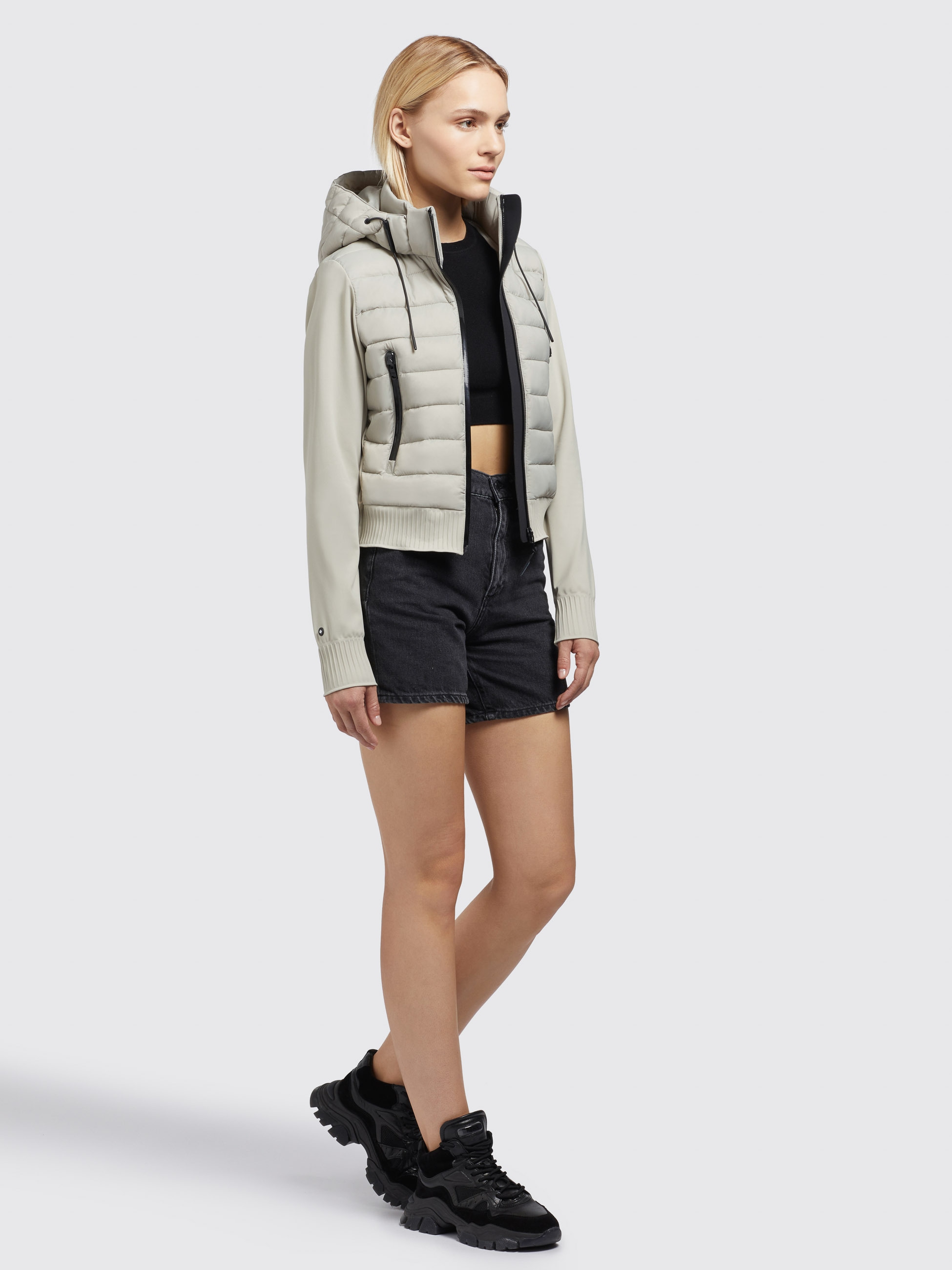 khujo Steppjacke »DALIS2 MATT«, mit Kapuze