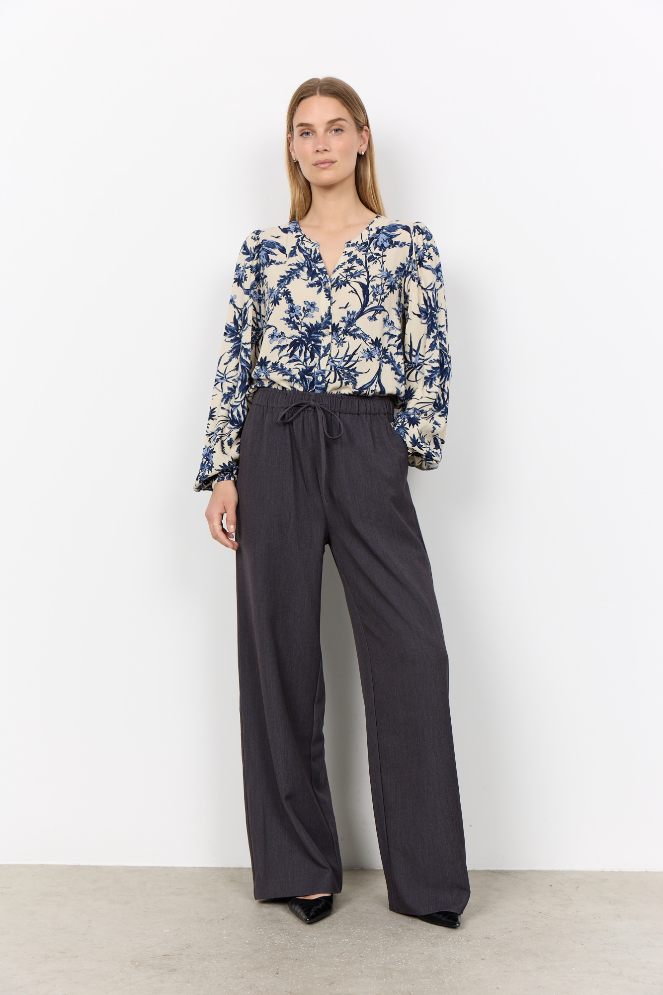 soyaconcept Druckbluse »SC-HALFA 1- AOP« Viskose