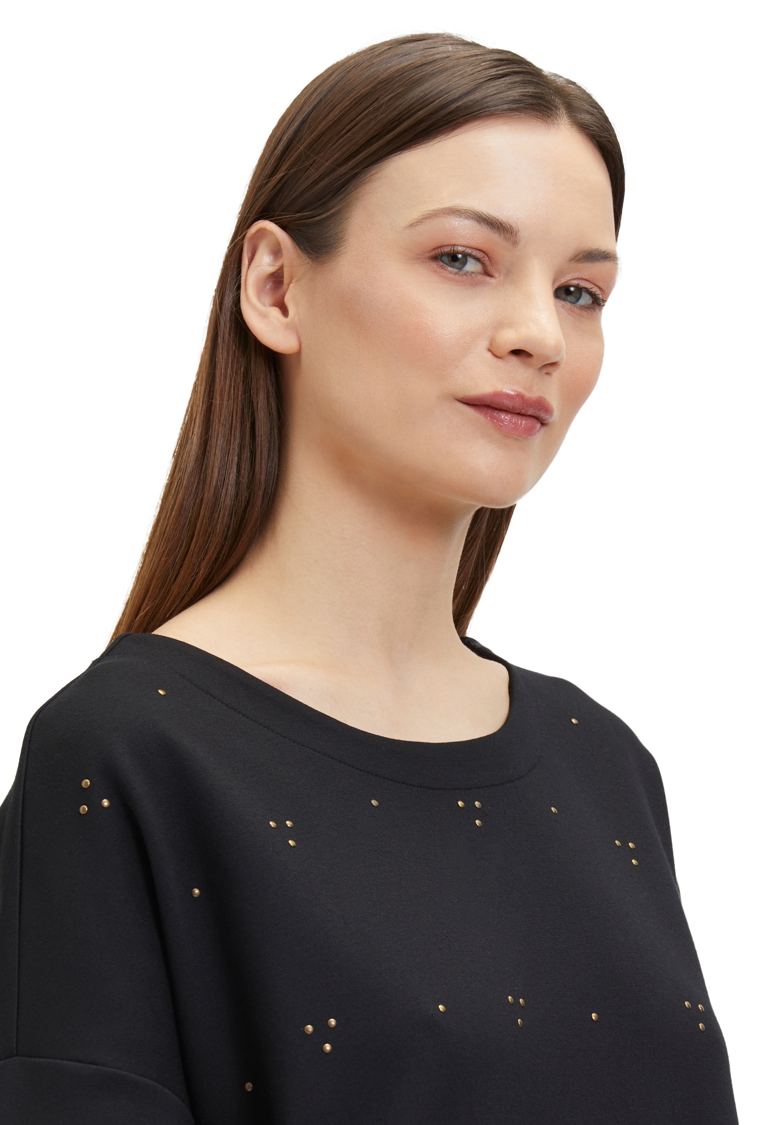 Betty&Co Jerseykleid »Betty & Co Damen Jerseykleid mit Nieten«, Niete