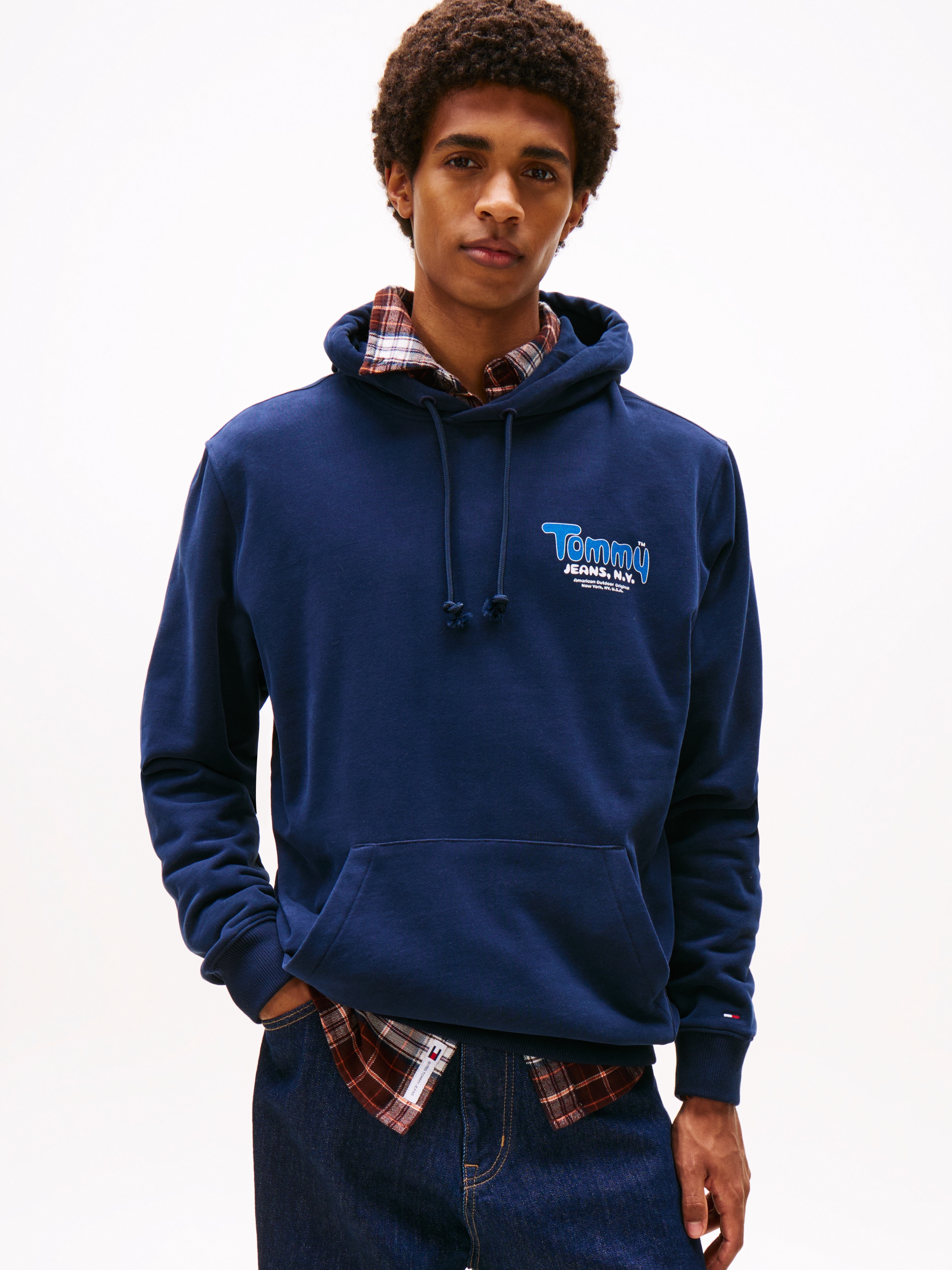 Tommy Jeans Kapuzensweatshirt "FONT PLAY HOODIE" Regular fit mit Kapuze günstig online kaufen