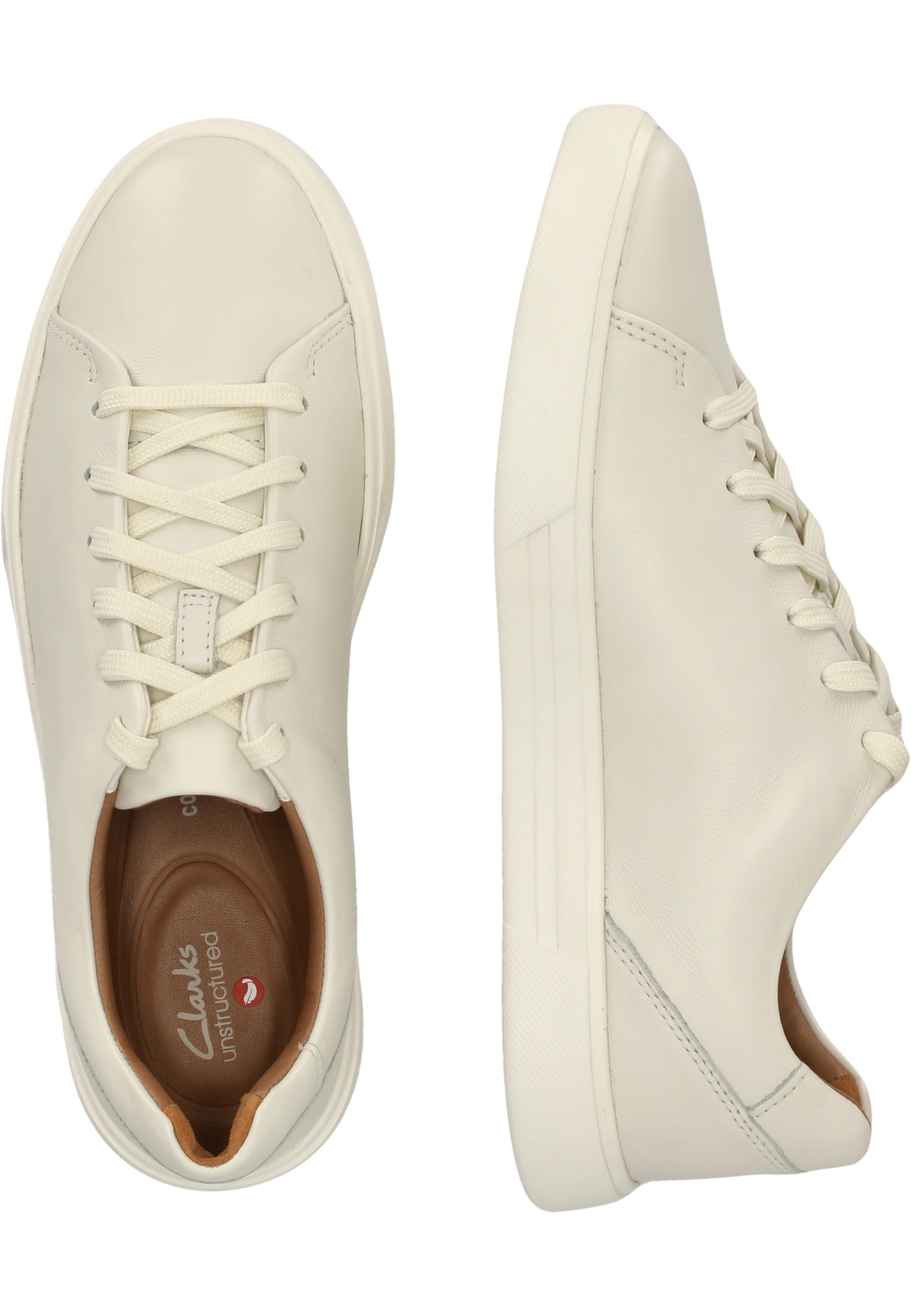 Clarks Sneaker »Un Costa Lace«, im schlichten Look mit Barfußkomfort