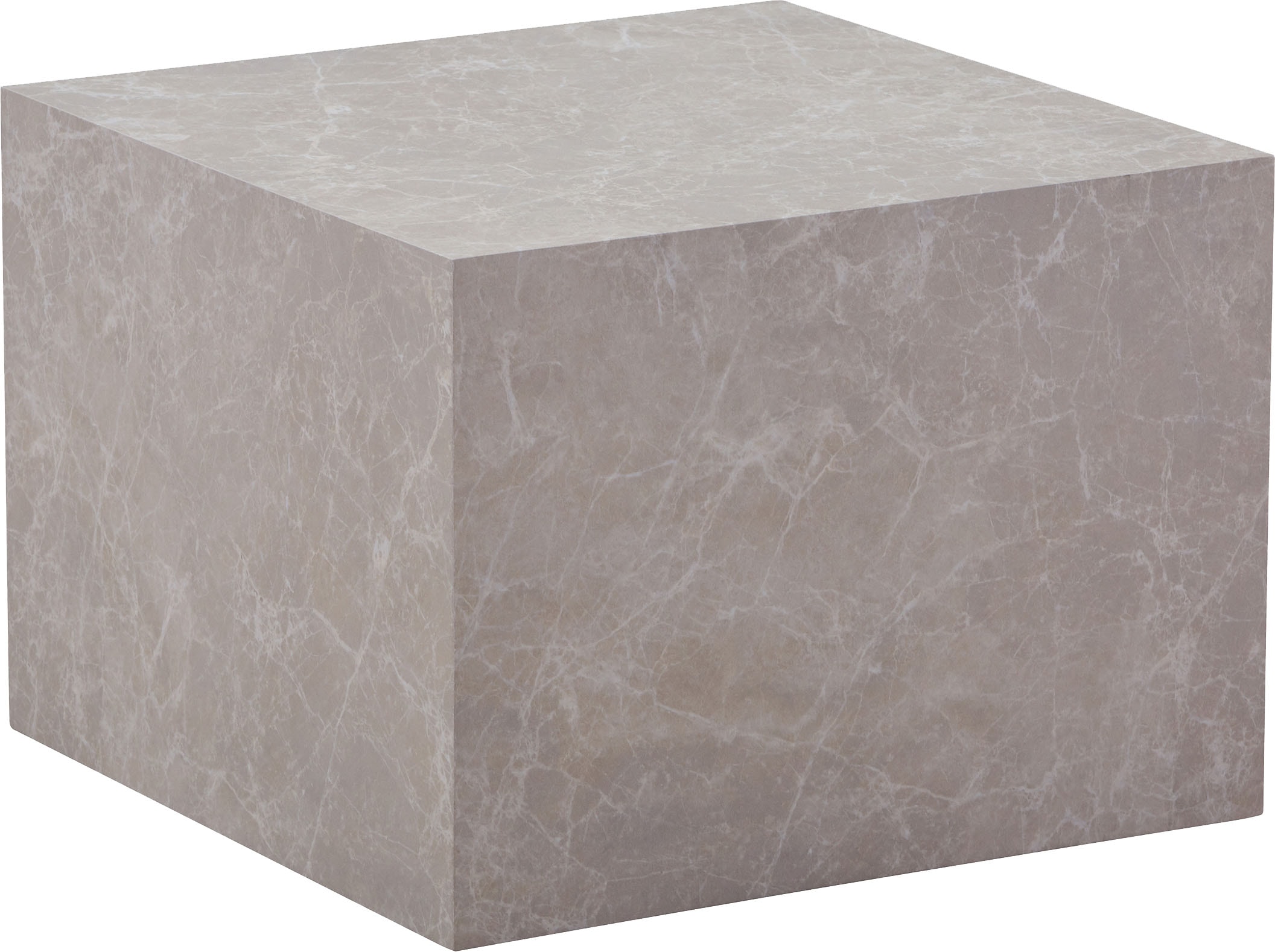 Kayoom Beistelltisch »Cuboid 125, modernes Design, robuste Konstruktion«, (1 St.), vielseitig einsetzbar, edle Oberfläche, robuste Konstruktion