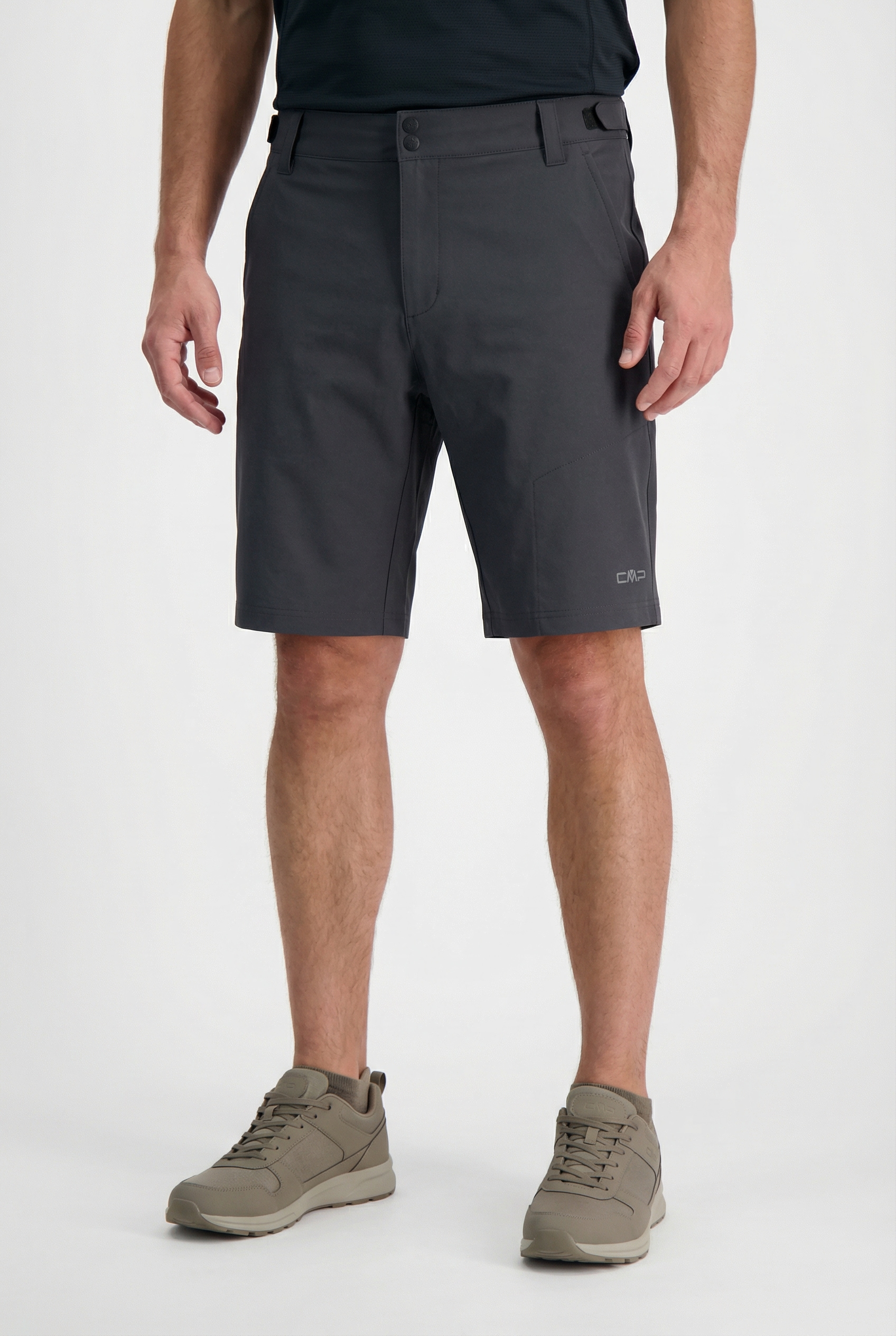 CMP Fahrradhose "MAN BIKE BERMUDA WITH INNER MESH UNDERWEAR" mit Futter aus Polyamid und Elasthan