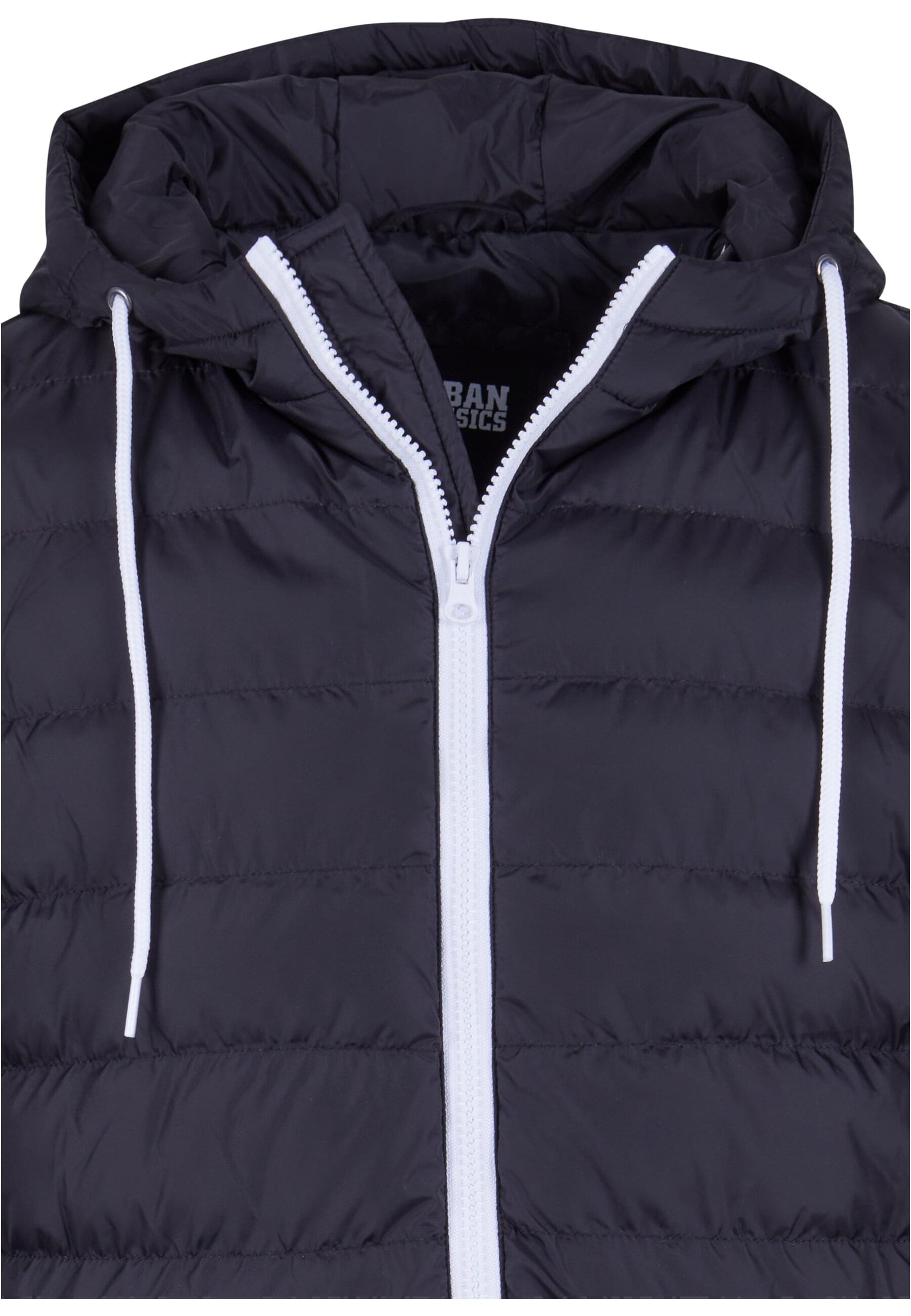 URBAN CLASSICS Jerseyweste »Urban Classics Herren Small Bubble Hooded Vest«, (1 tlg.)
