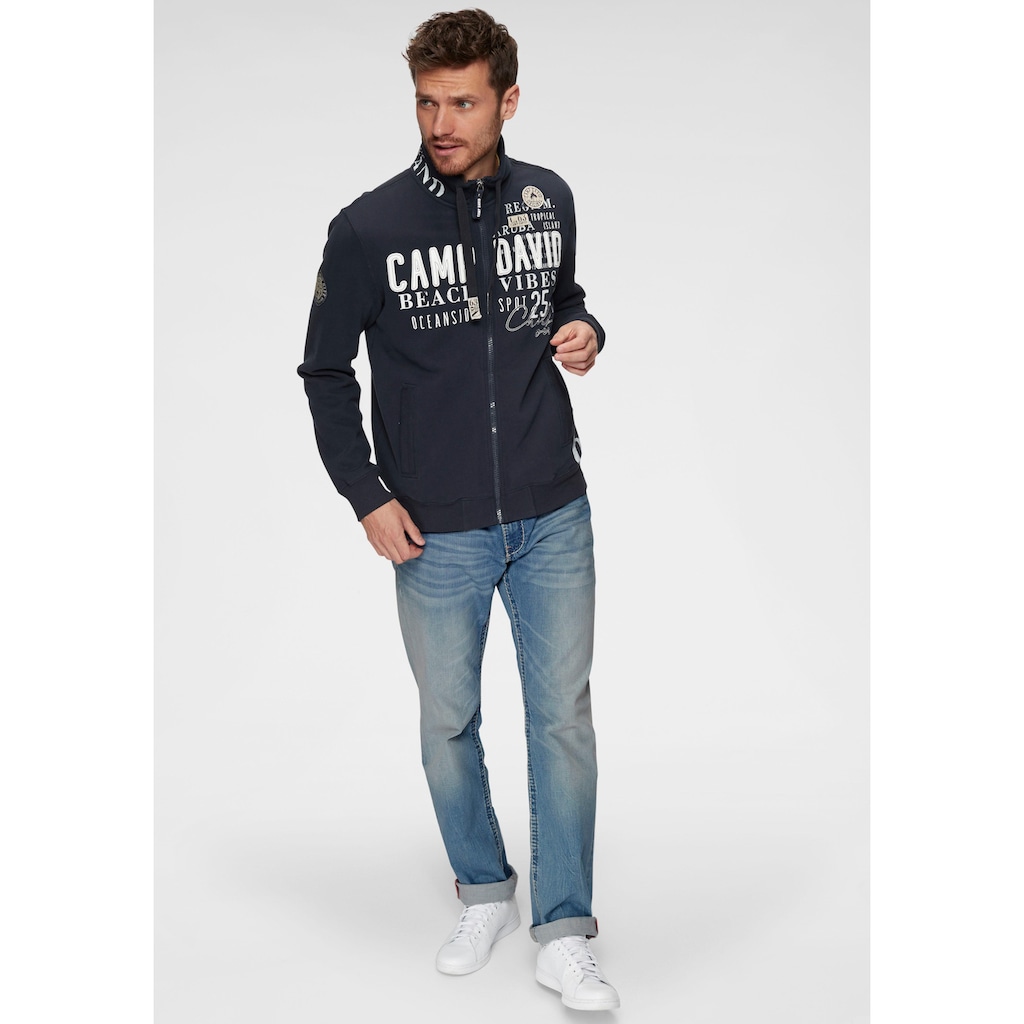 CAMP DAVID Loose-fit-Jeans, mit markanten Nähten und Stretch